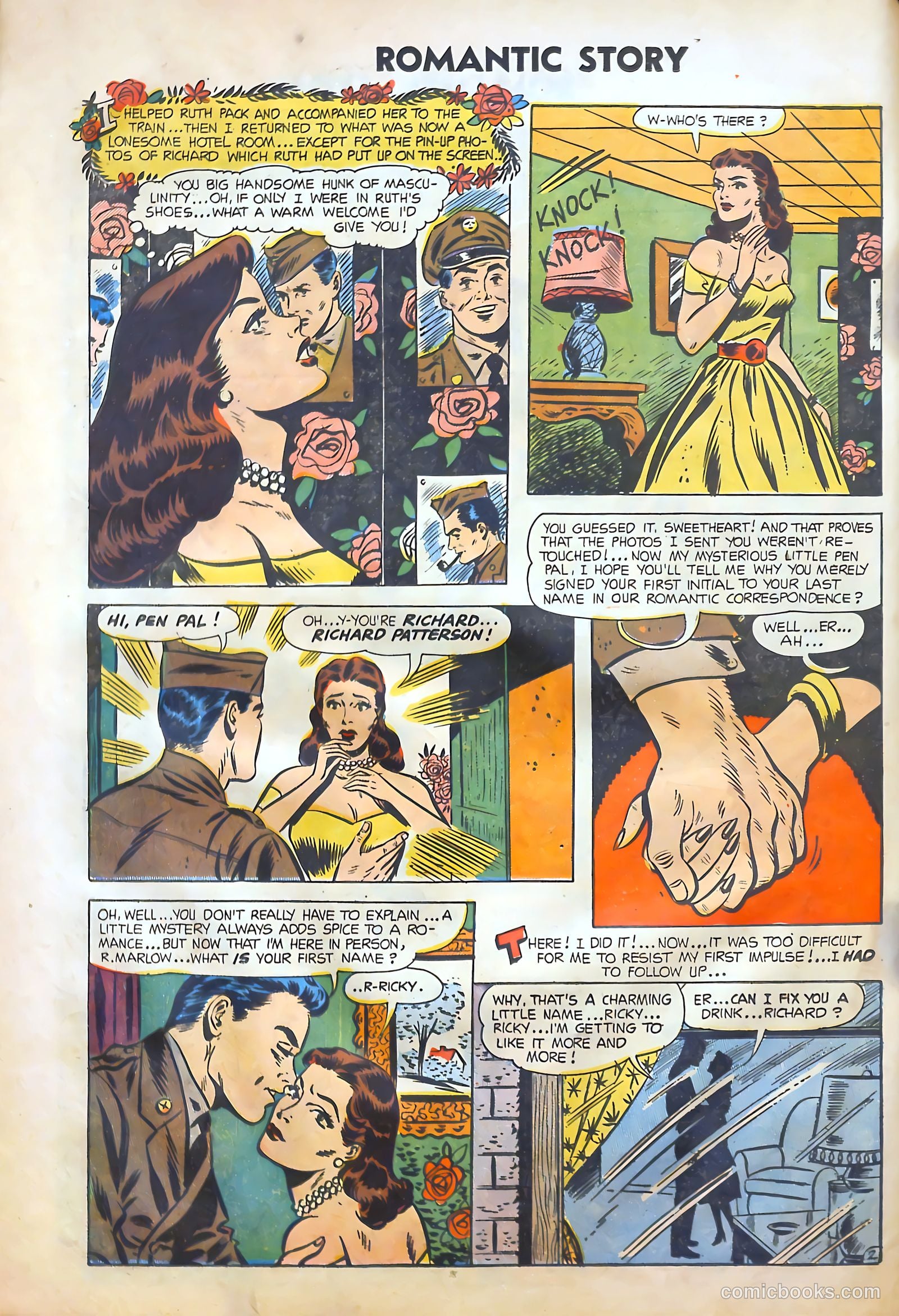 Romantic Story #27 (1954) — page 14 of 37