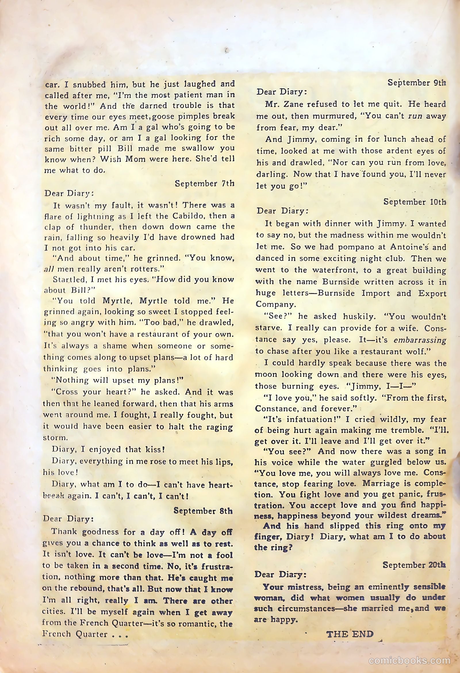 Romantic Story #27 (1954) — page 18 of 37