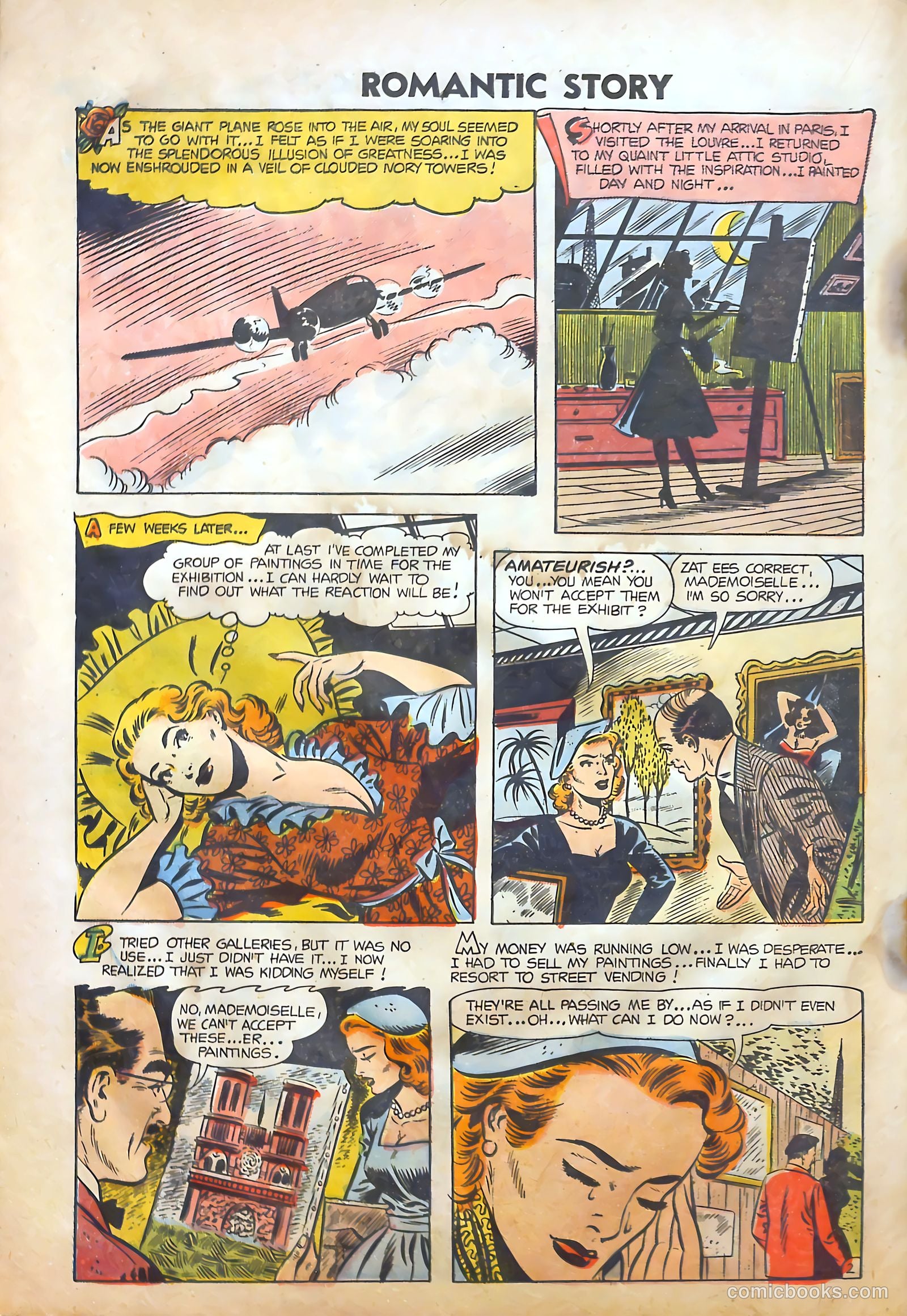 Romantic Story #27 (1954) — page 20 of 37