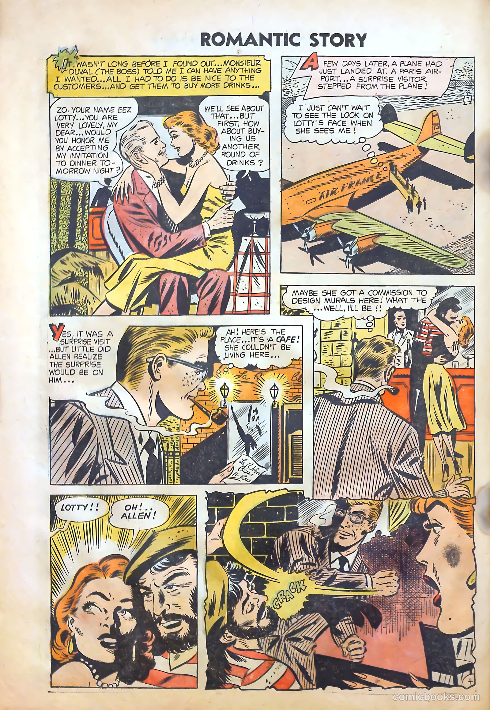 Romantic Story #27 (1954) — page 22 of 37
