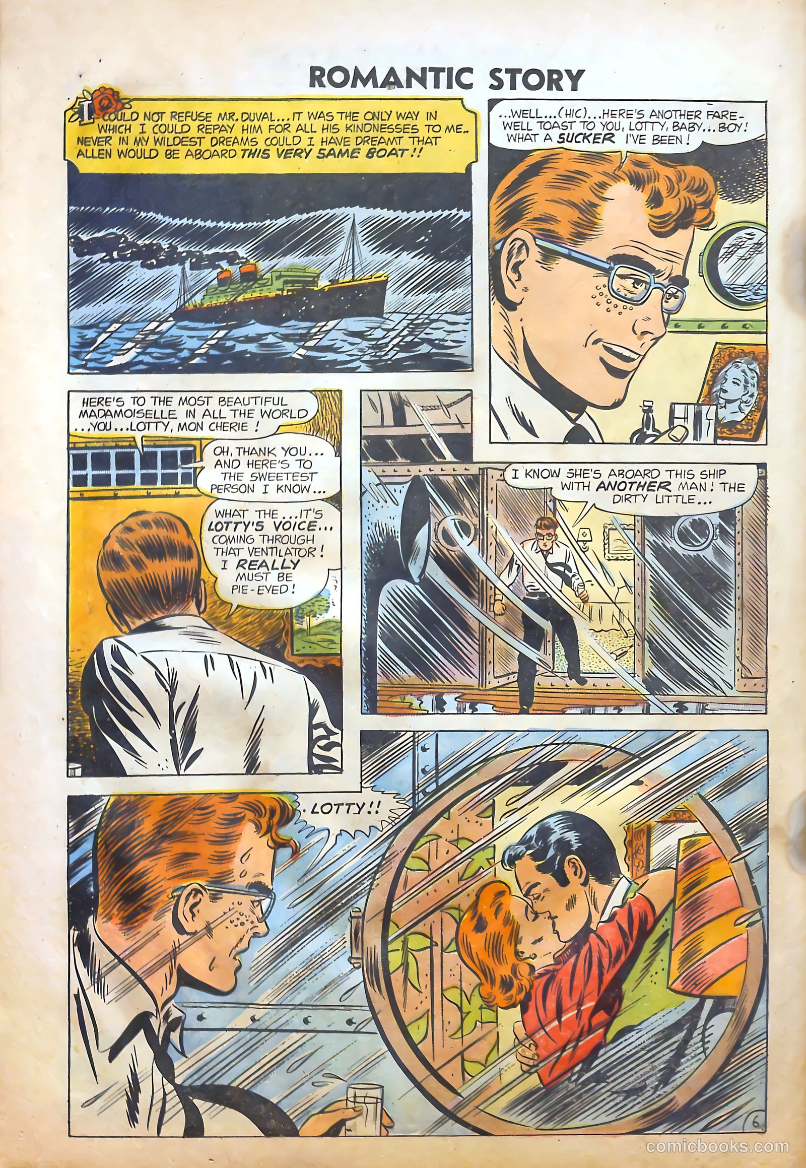 Romantic Story #27 (1954) — page 24 of 37