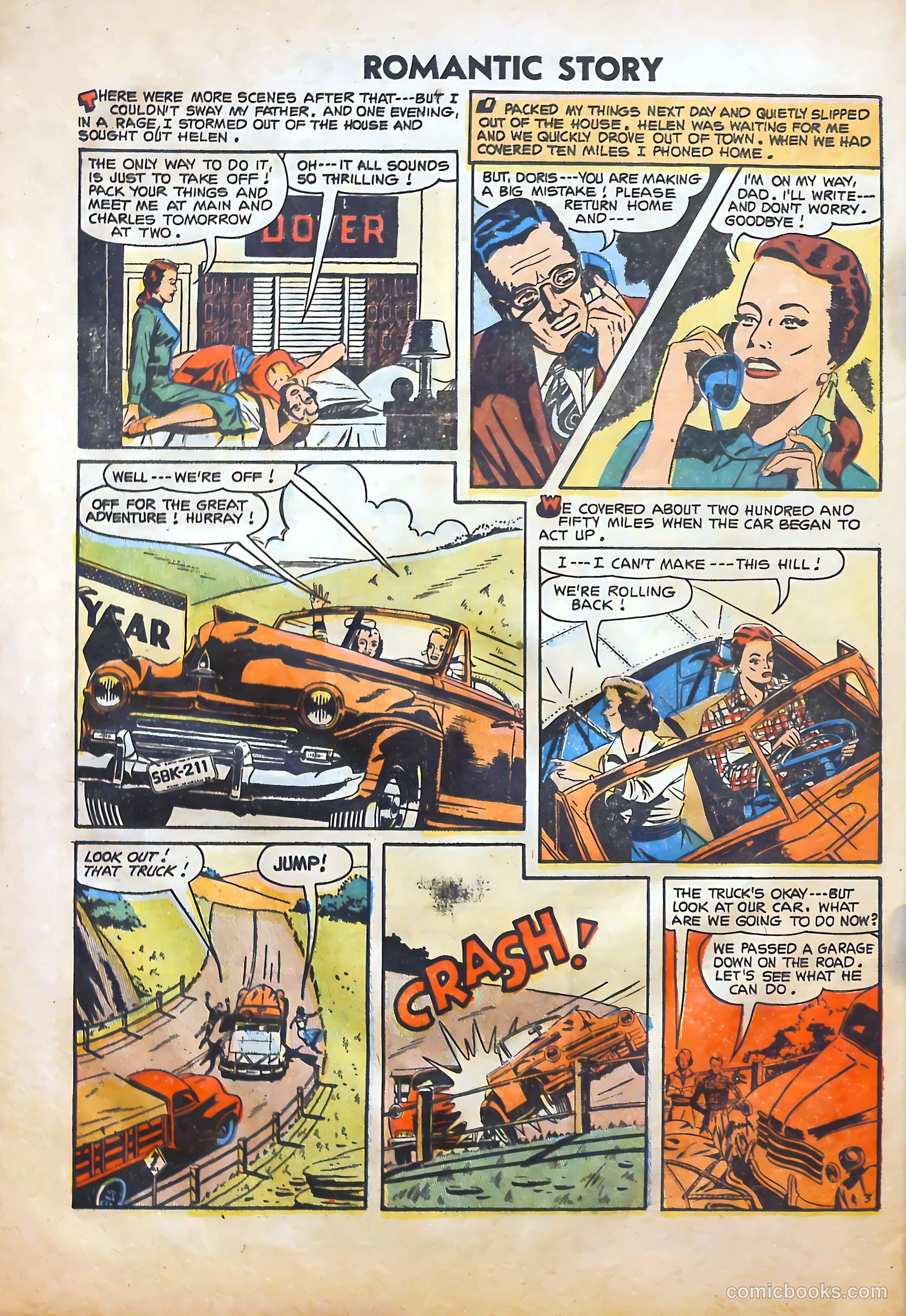 Romantic Story #27 (1954) — page 28 of 37