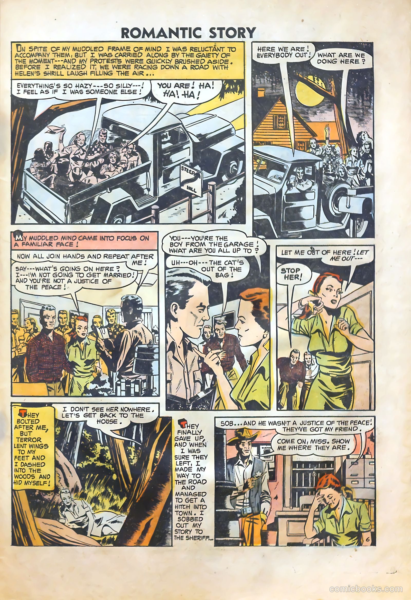 Romantic Story #27 (1954) — page 31 of 37