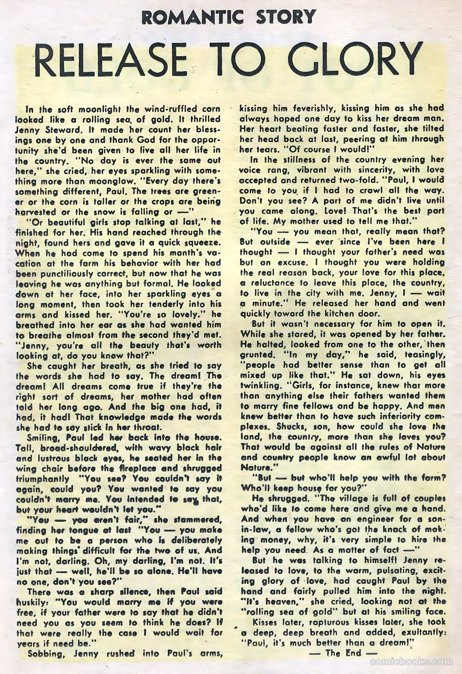 Romantic Story #28 (1955) — page 14 of 36