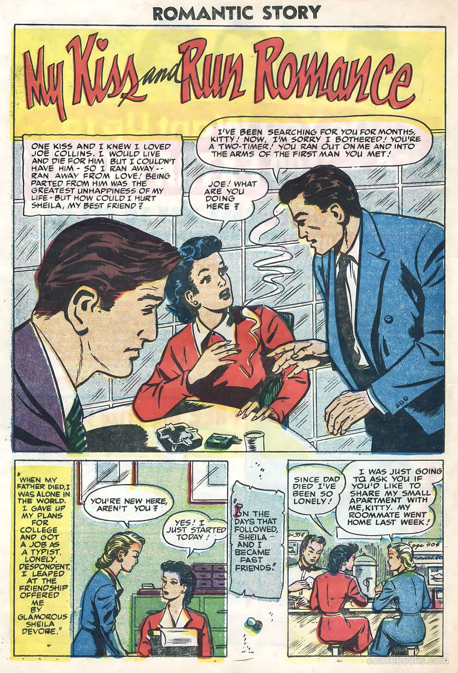 Romantic Story #28 (1955) — page 16 of 36