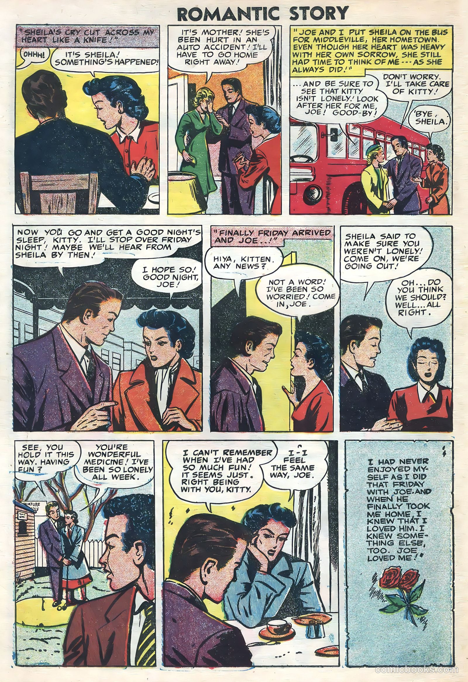 Romantic Story #28 (1955) — page 18 of 36