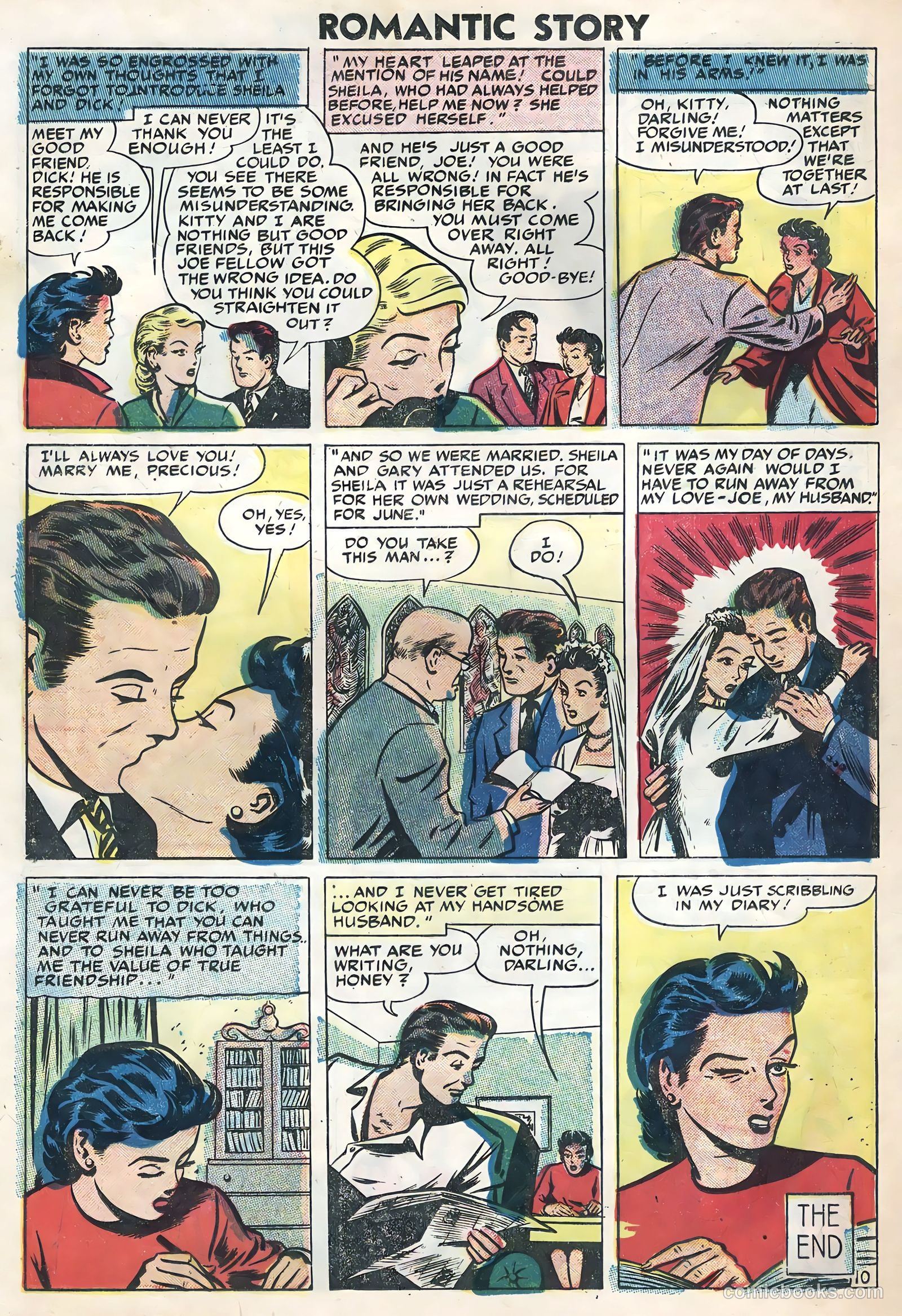 Romantic Story #28 (1955) — page 24 of 36