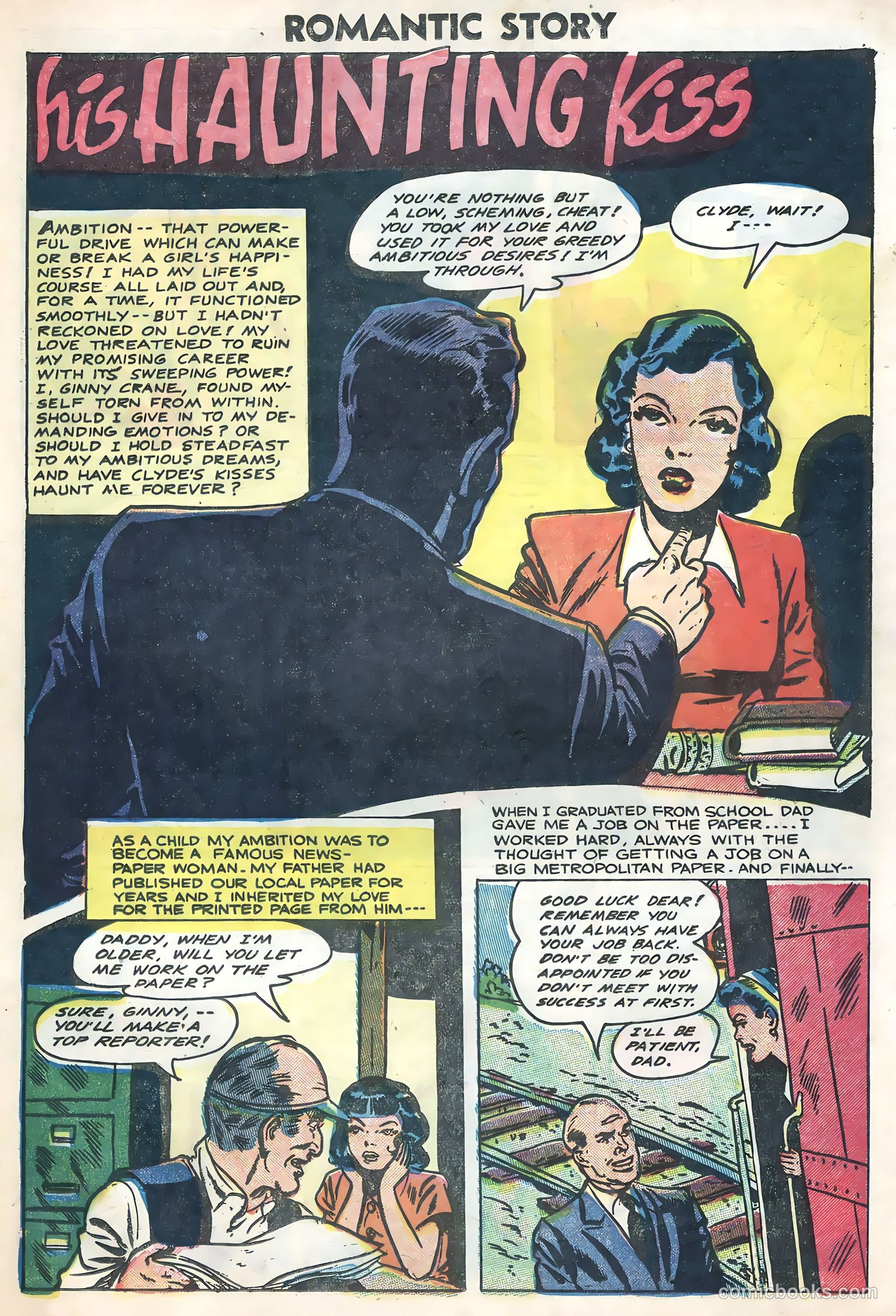 Romantic Story #28 (1955) — page 25 of 36