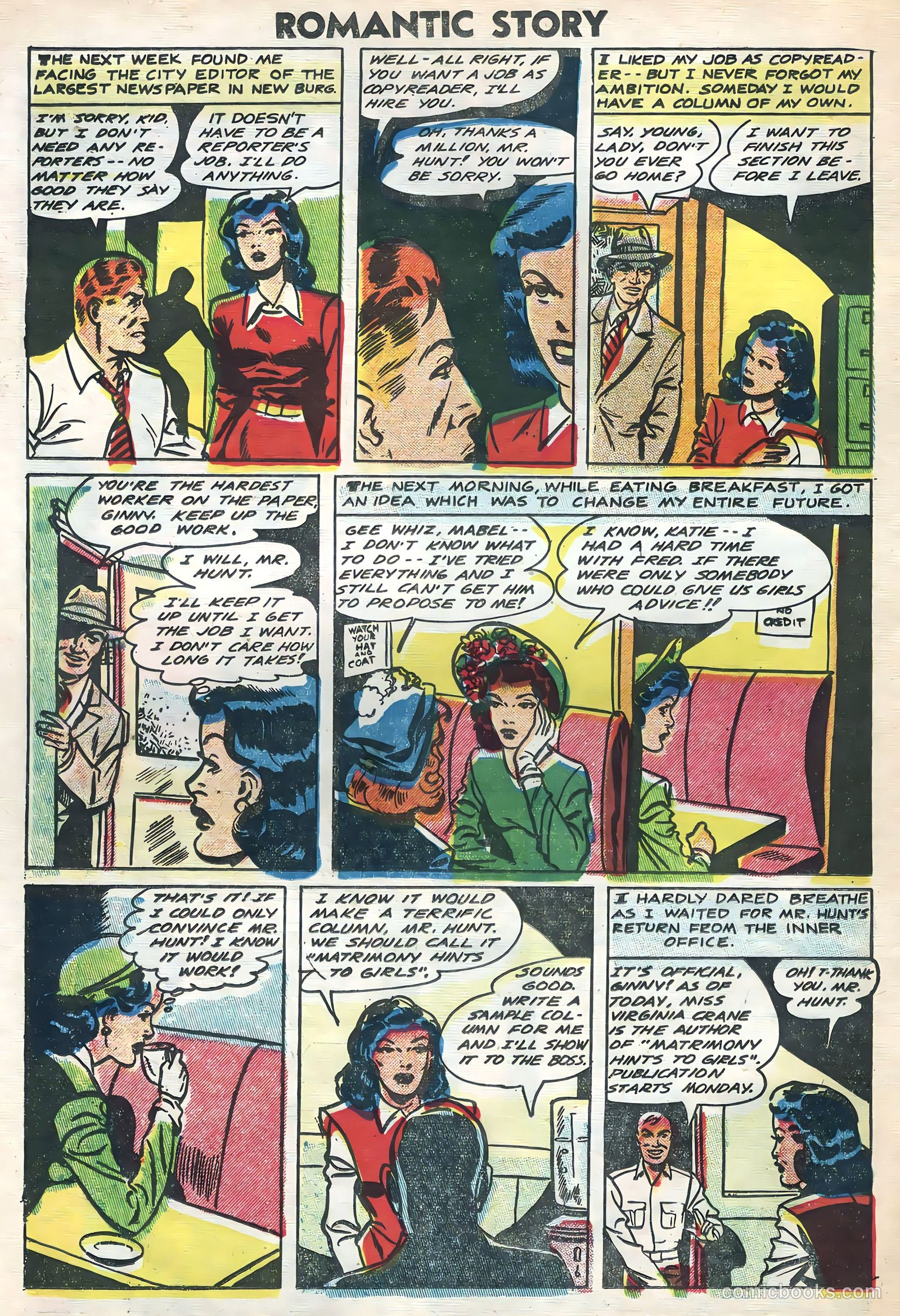 Romantic Story #28 (1955) — page 26 of 36