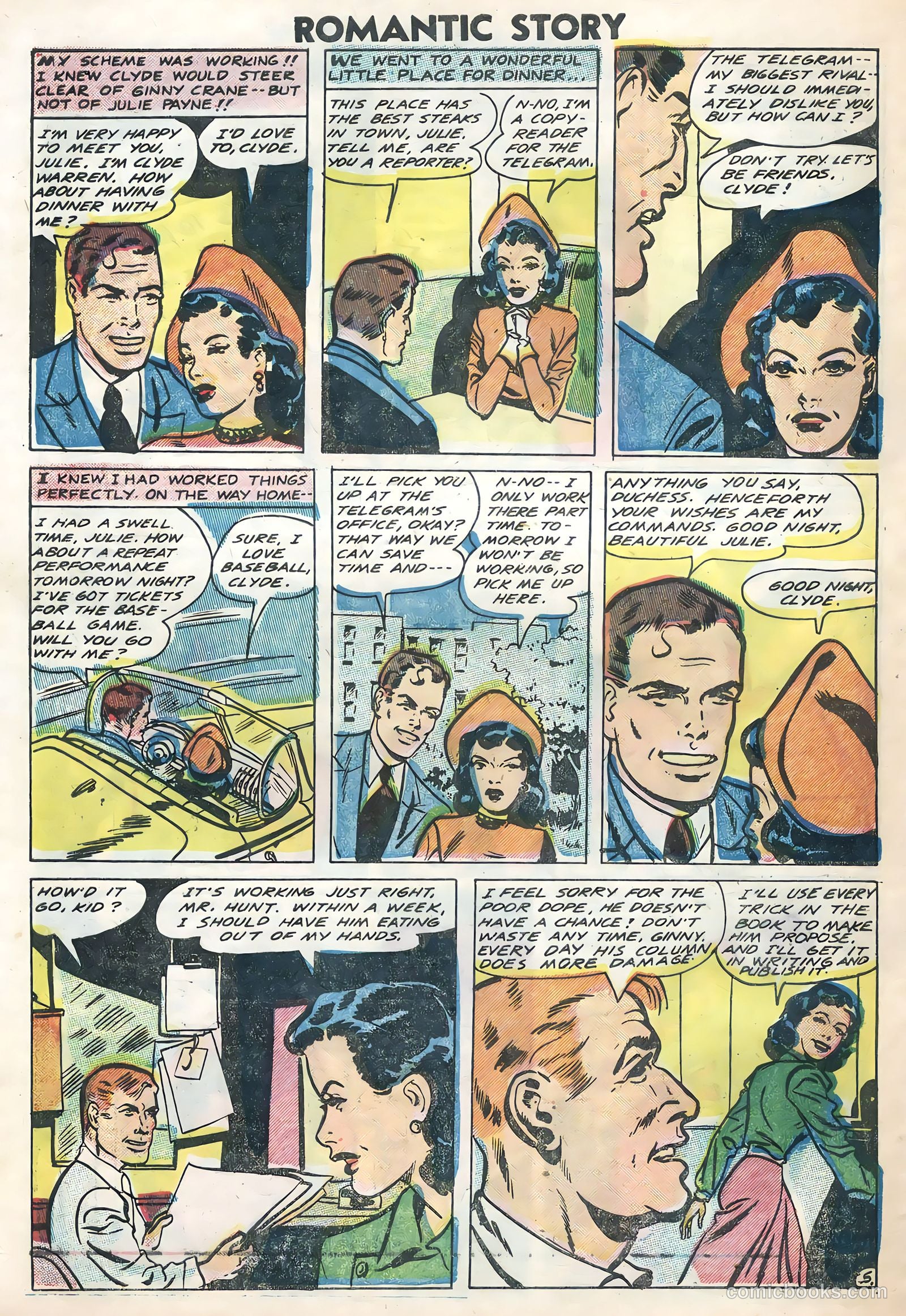 Romantic Story #28 (1955) — page 28 of 36