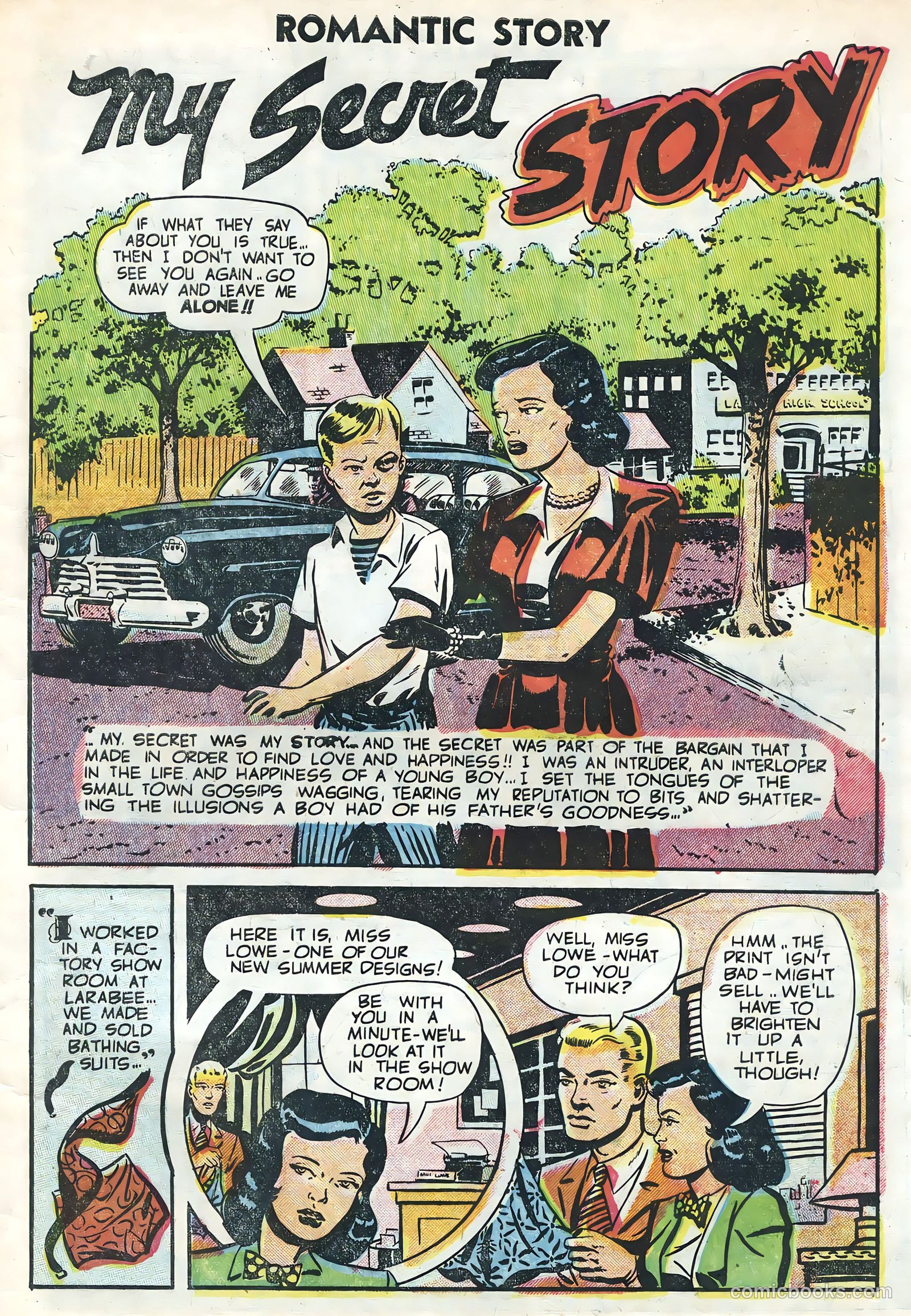 Romantic Story #29 (1955) — page 3 of 36
