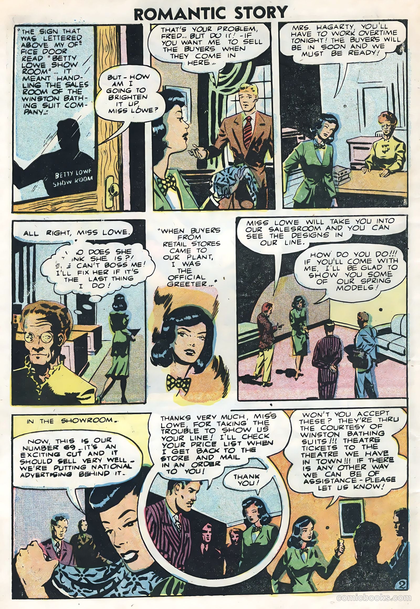 Romantic Story #29 (1955) — page 4 of 36
