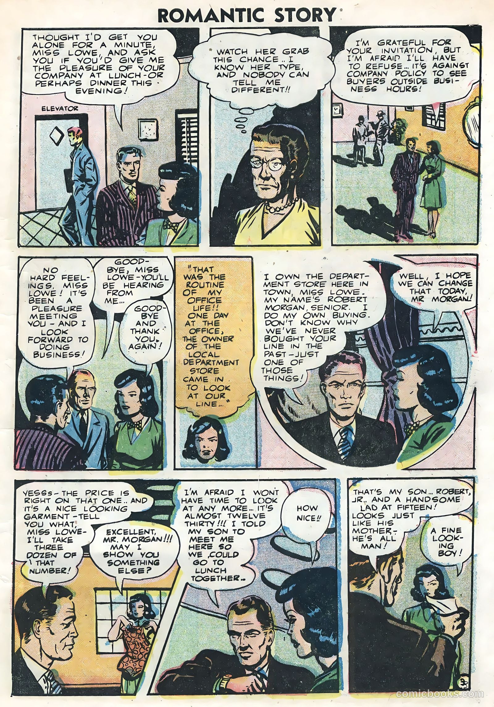 Romantic Story #29 (1955) — page 5 of 36