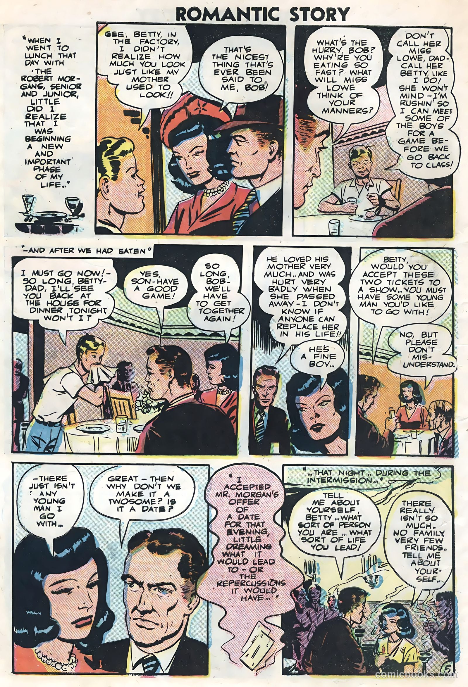 Romantic Story #29 (1955) — page 8 of 36