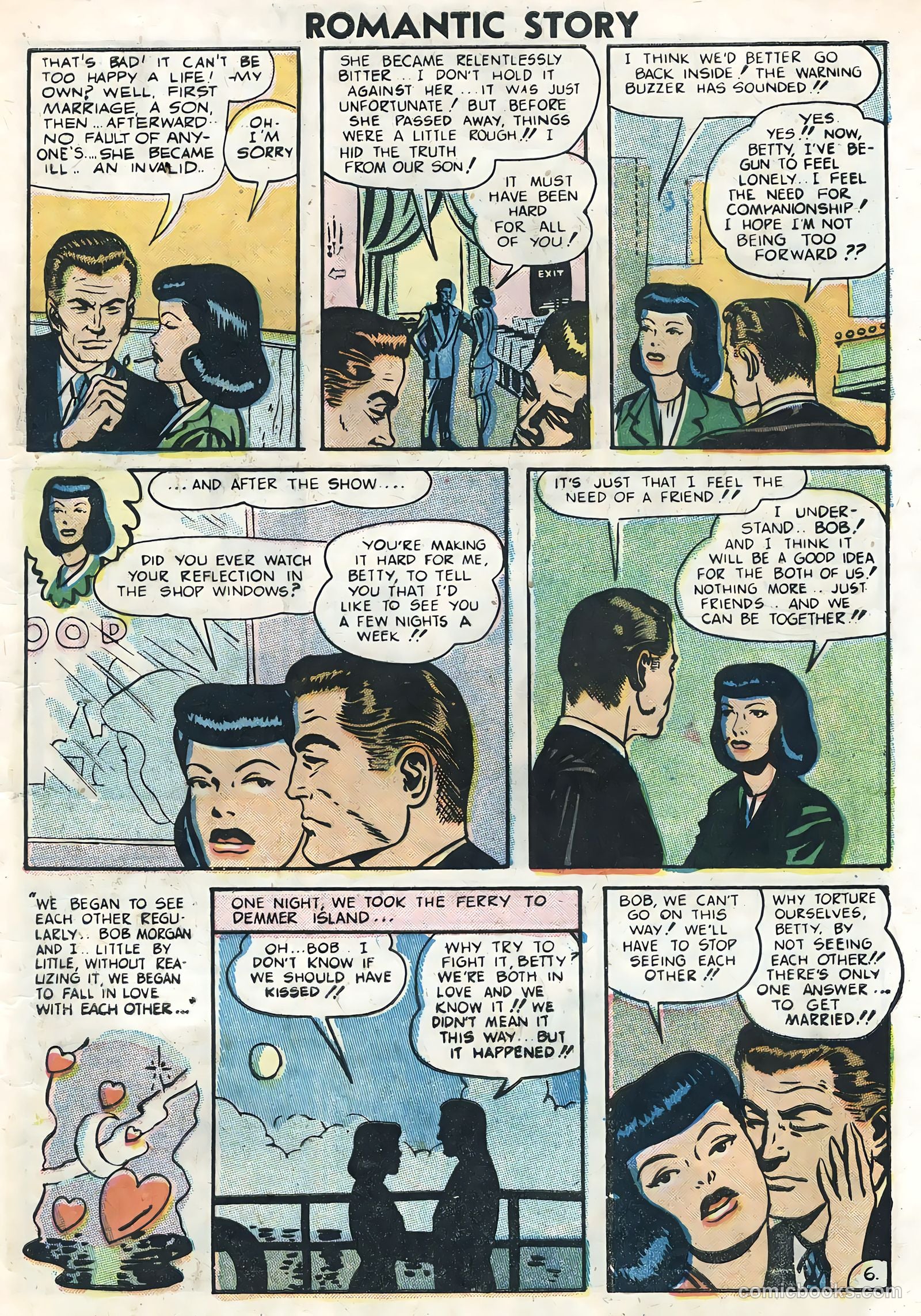 Romantic Story #29 (1955) — page 9 of 36