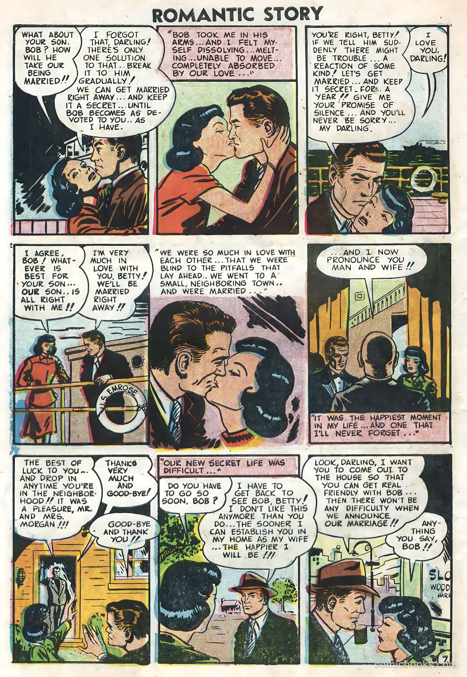 Romantic Story #29 (1955) — page 10 of 36