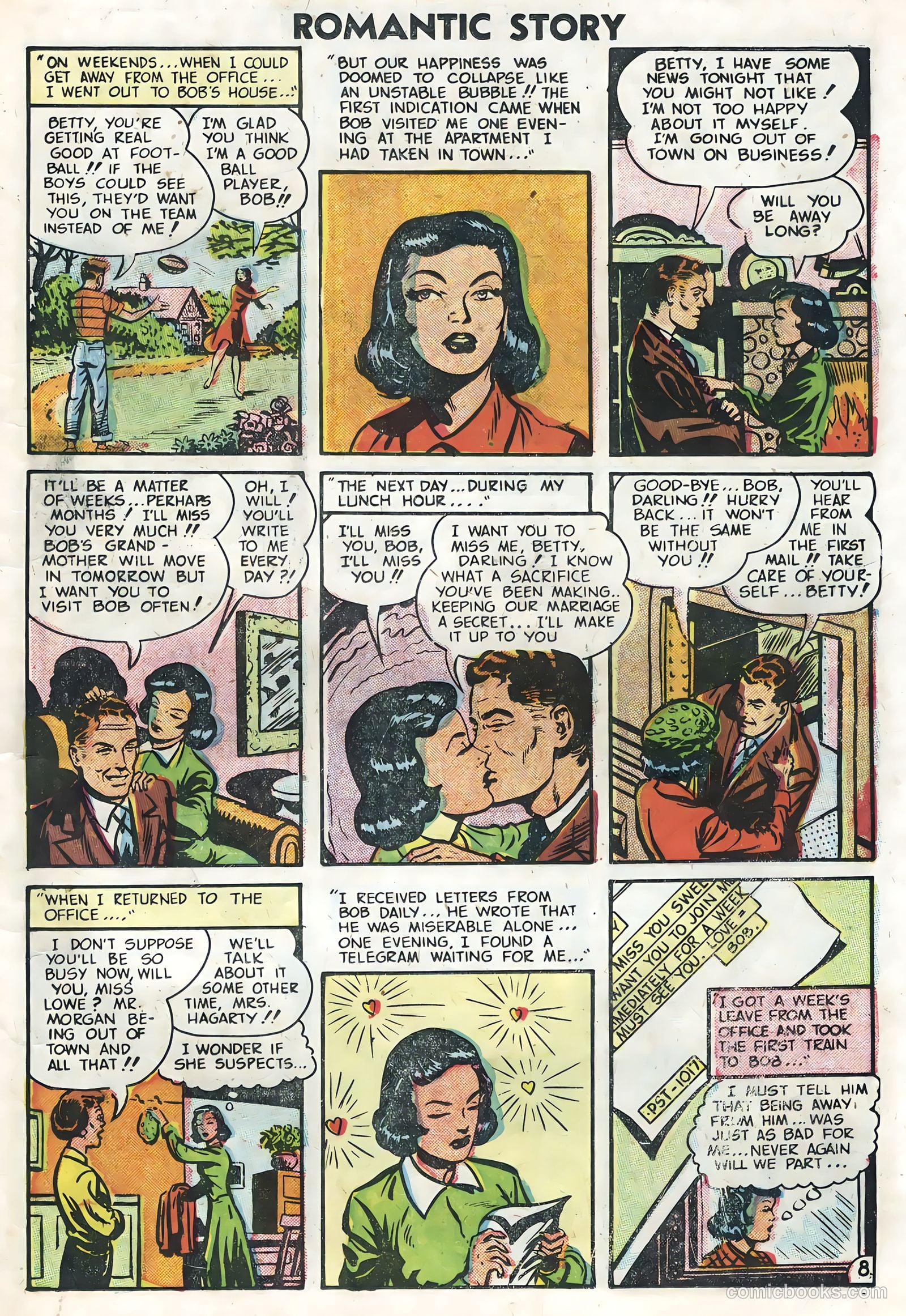 Romantic Story #29 (1955) — page 11 of 36