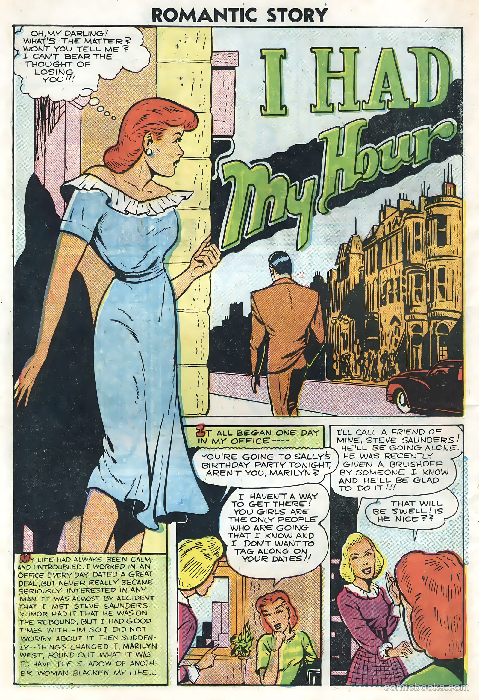 Romantic Story #29 (1955) — page 14 of 36
