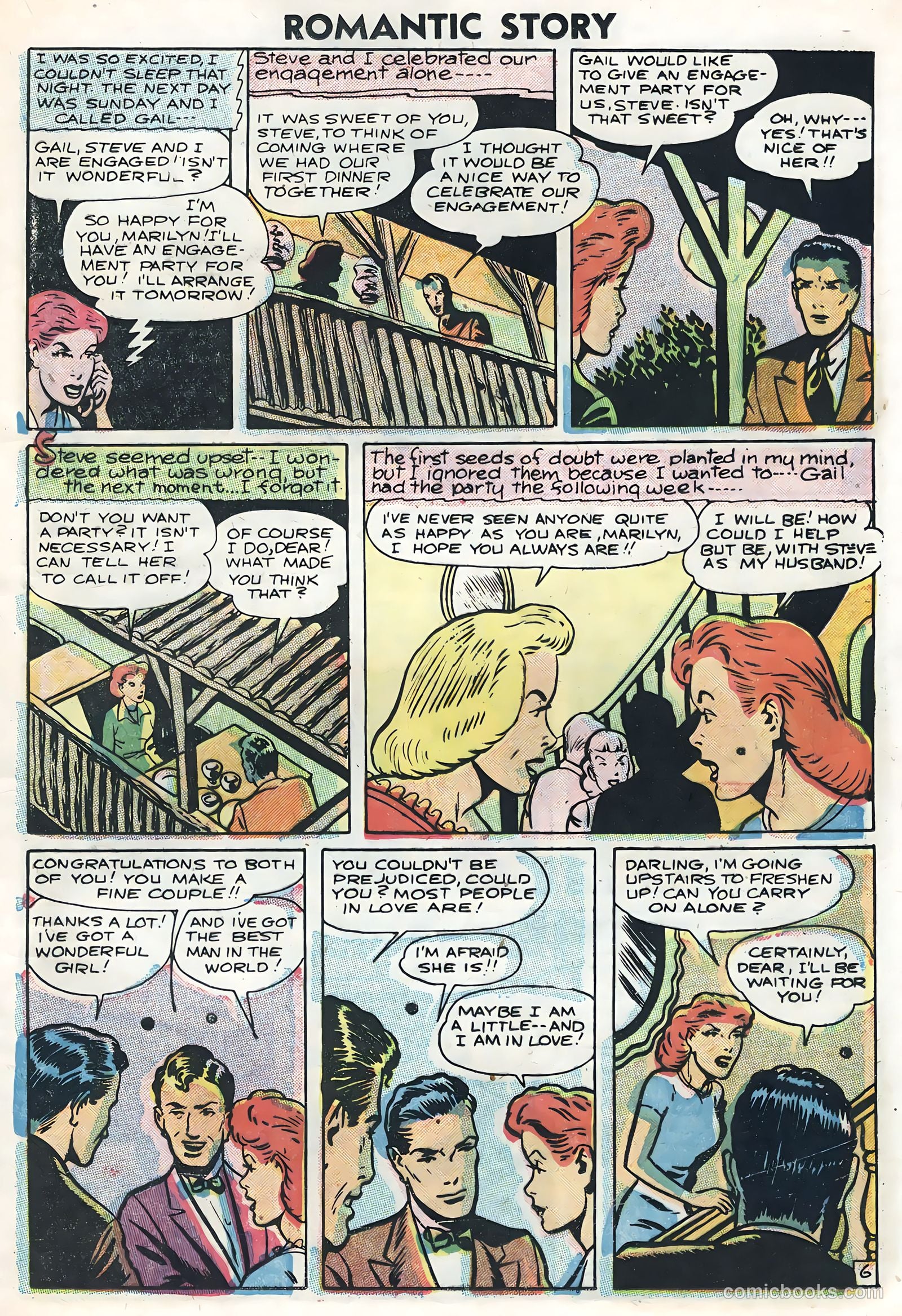 Romantic Story #29 (1955) — page 17 of 36