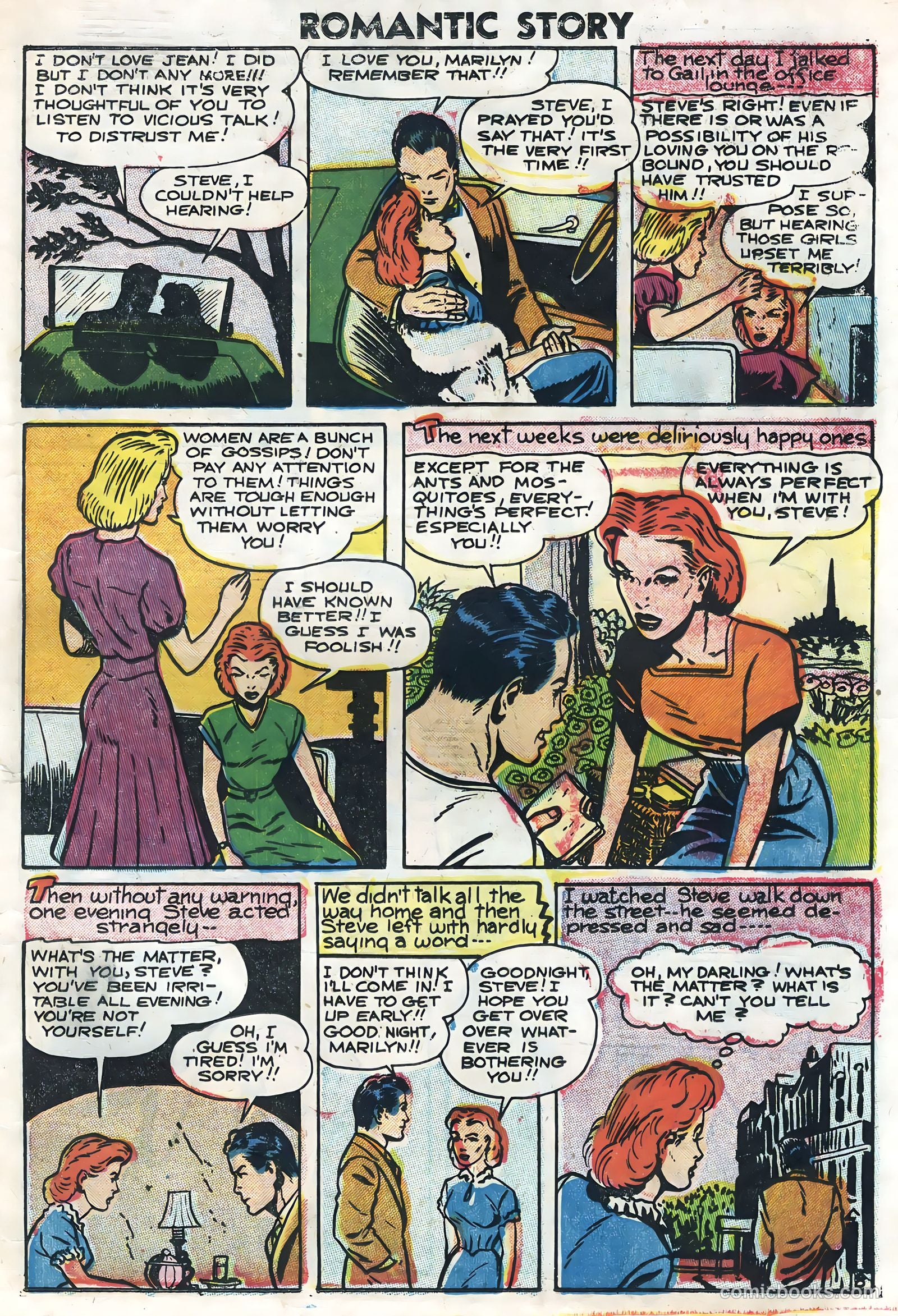 Romantic Story #29 (1955) — page 19 of 36