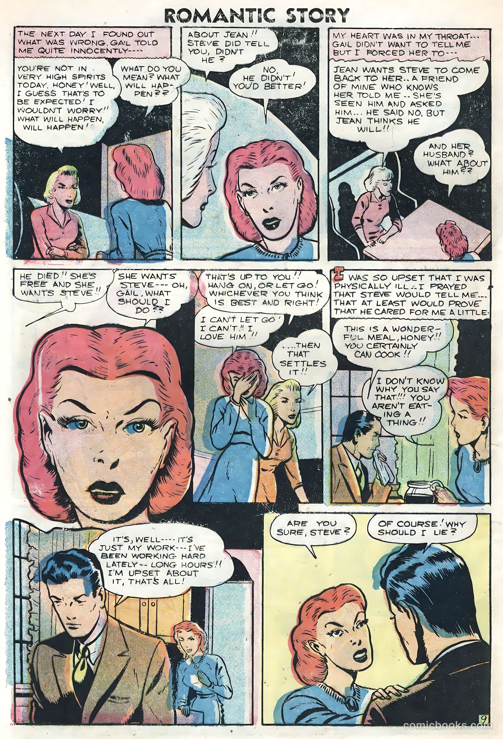 Romantic Story #29 (1955) — page 20 of 36