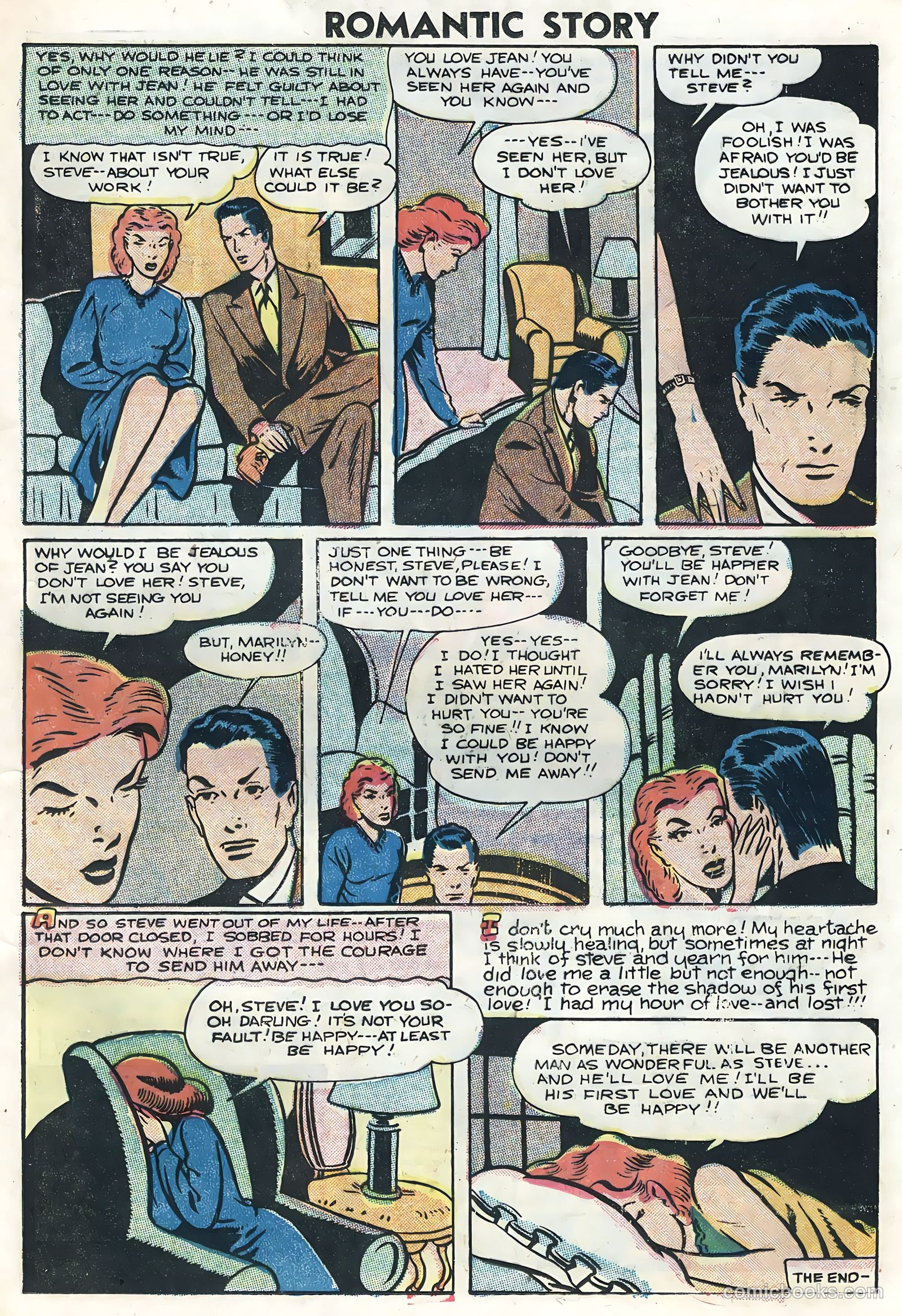 Romantic Story #29 (1955) — page 21 of 36