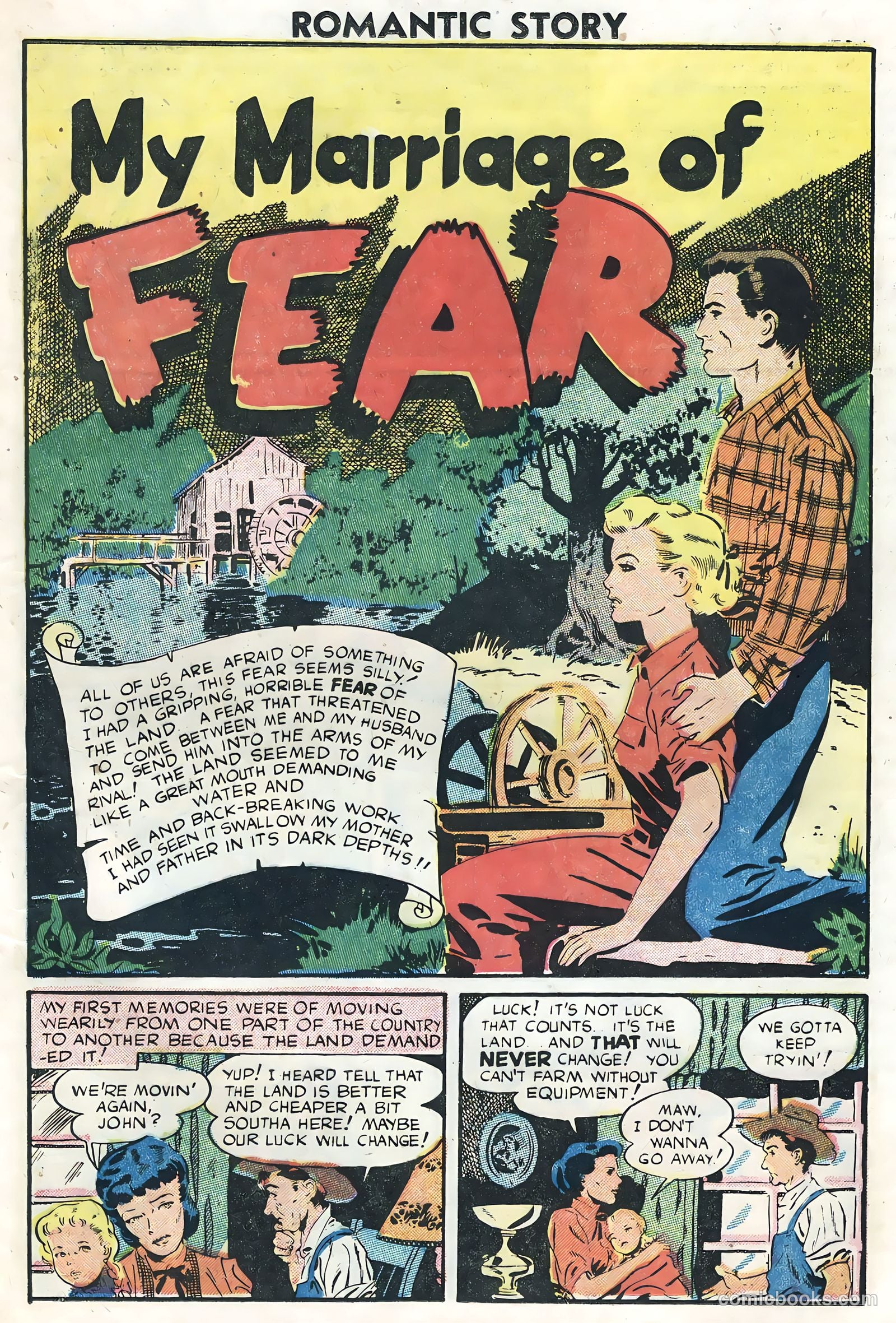 Romantic Story #29 (1955) — page 25 of 36