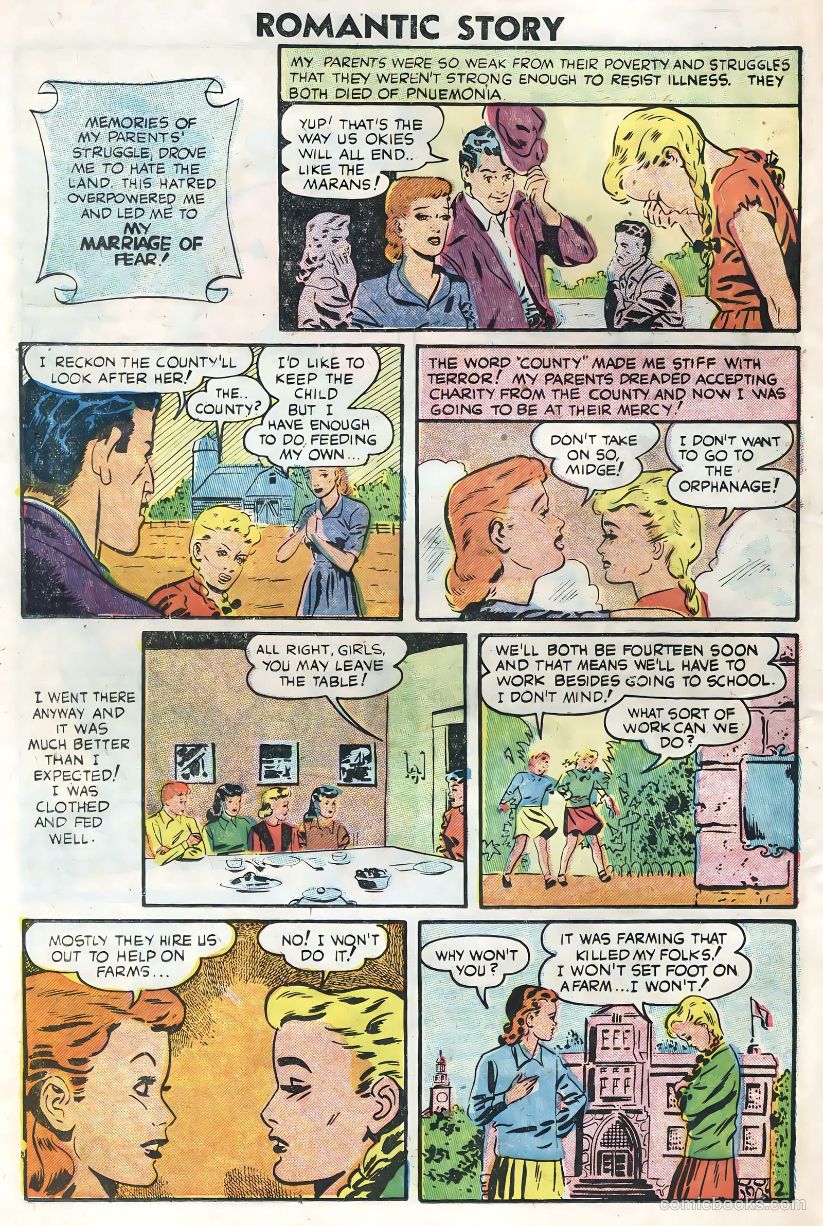 Romantic Story #29 (1955) — page 26 of 36