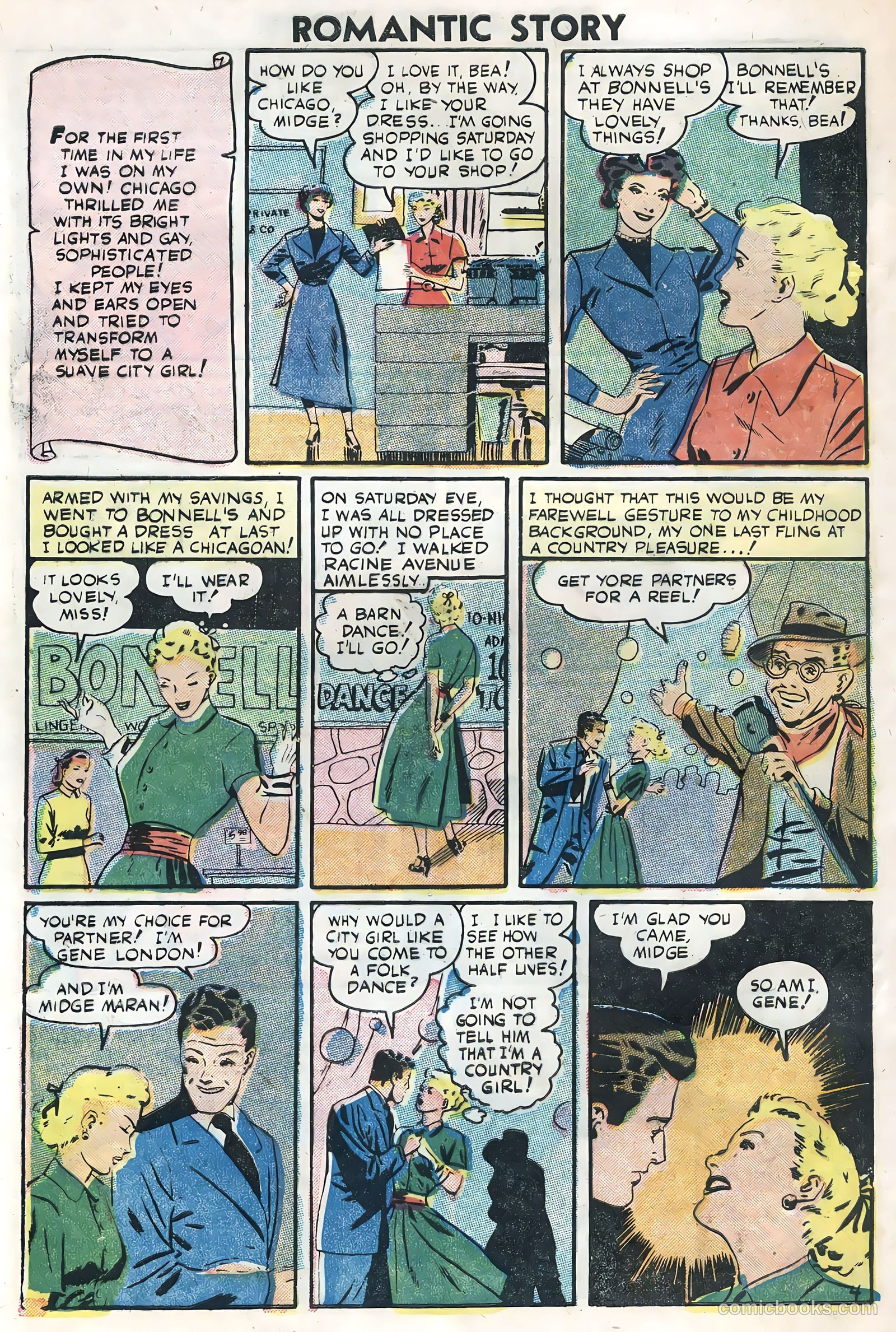 Romantic Story #29 (1955) — page 28 of 36
