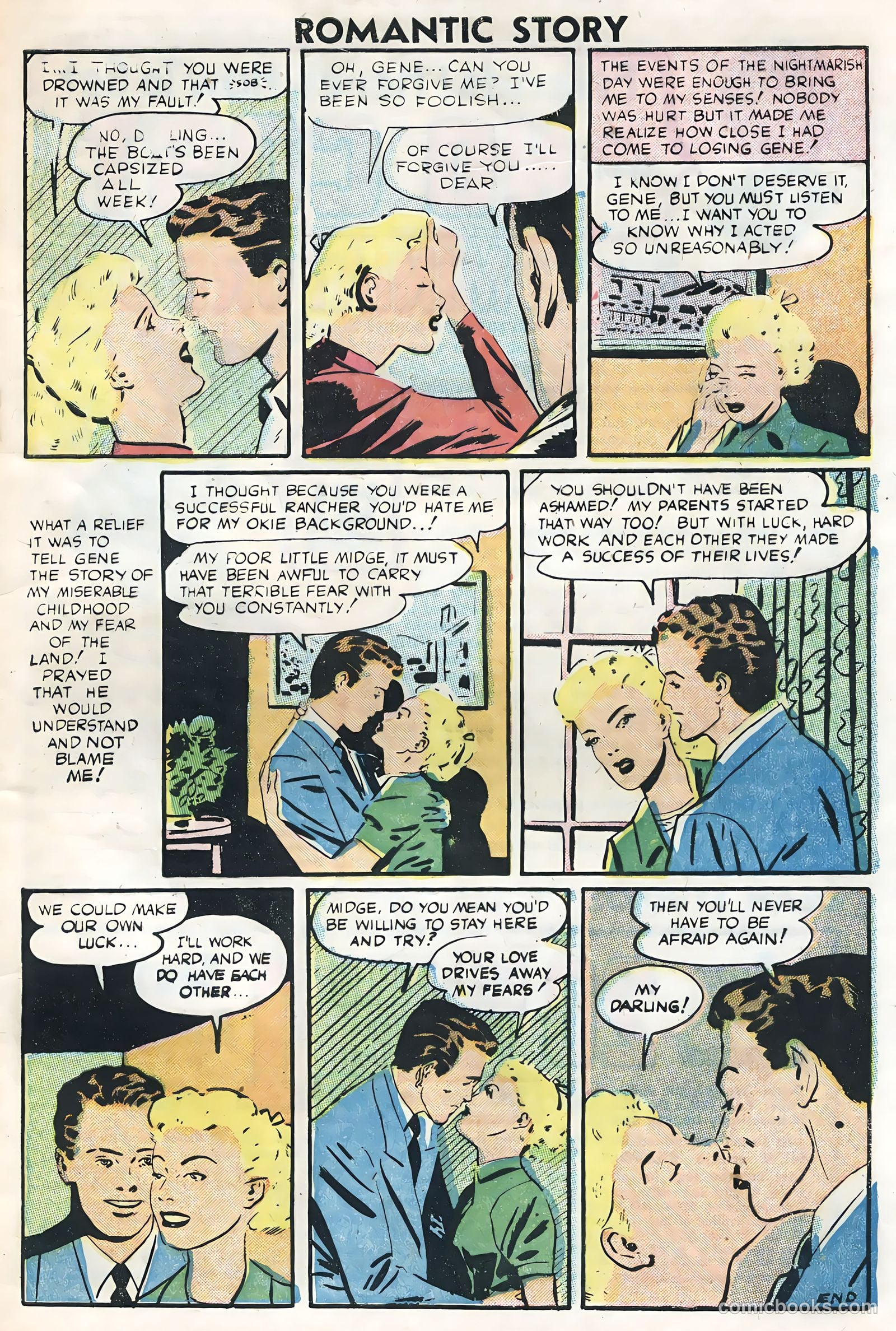 Romantic Story #29 (1955) — page 33 of 36