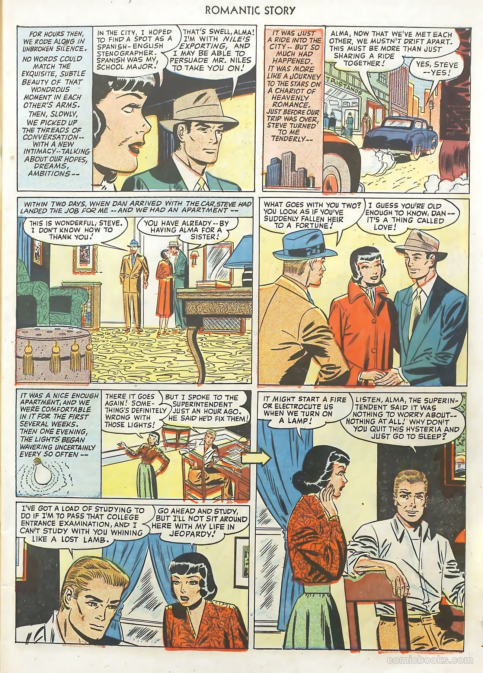 Romantic Story #3 (1950) — page 7 of 36