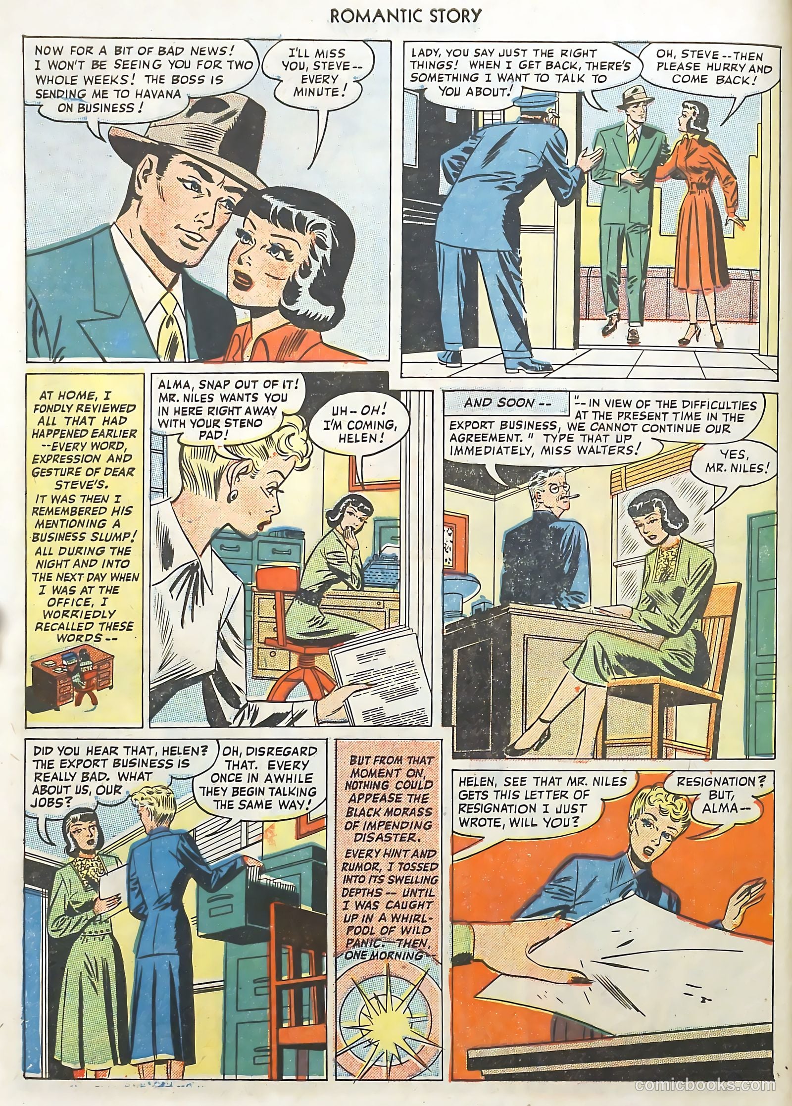 Romantic Story #3 (1950) — page 10 of 36