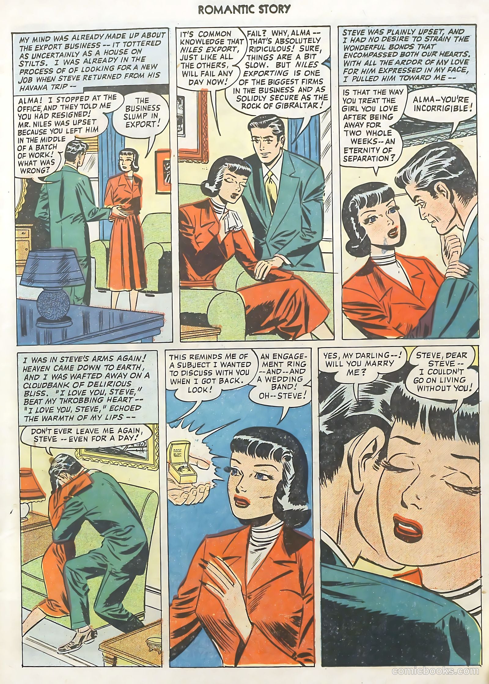 Romantic Story #3 (1950) — page 11 of 36