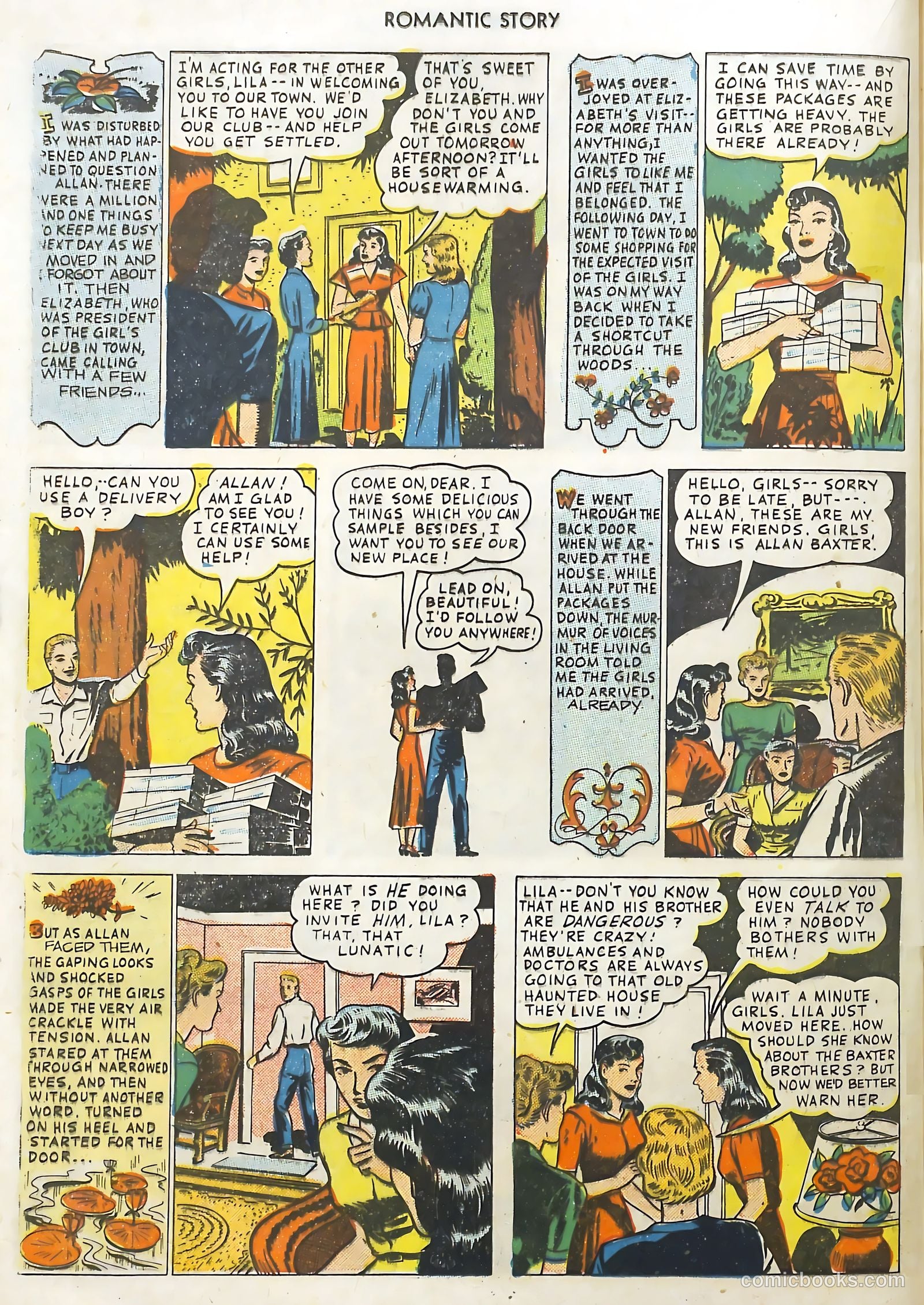 Romantic Story #3 (1950) — page 20 of 36