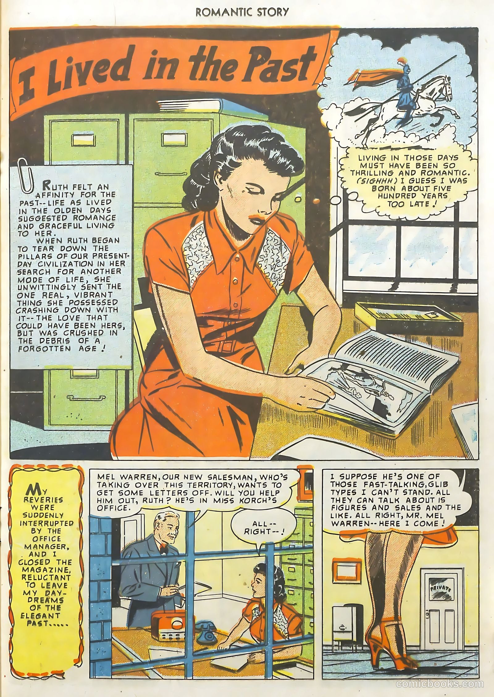 Romantic Story #3 (1950) — page 25 of 36