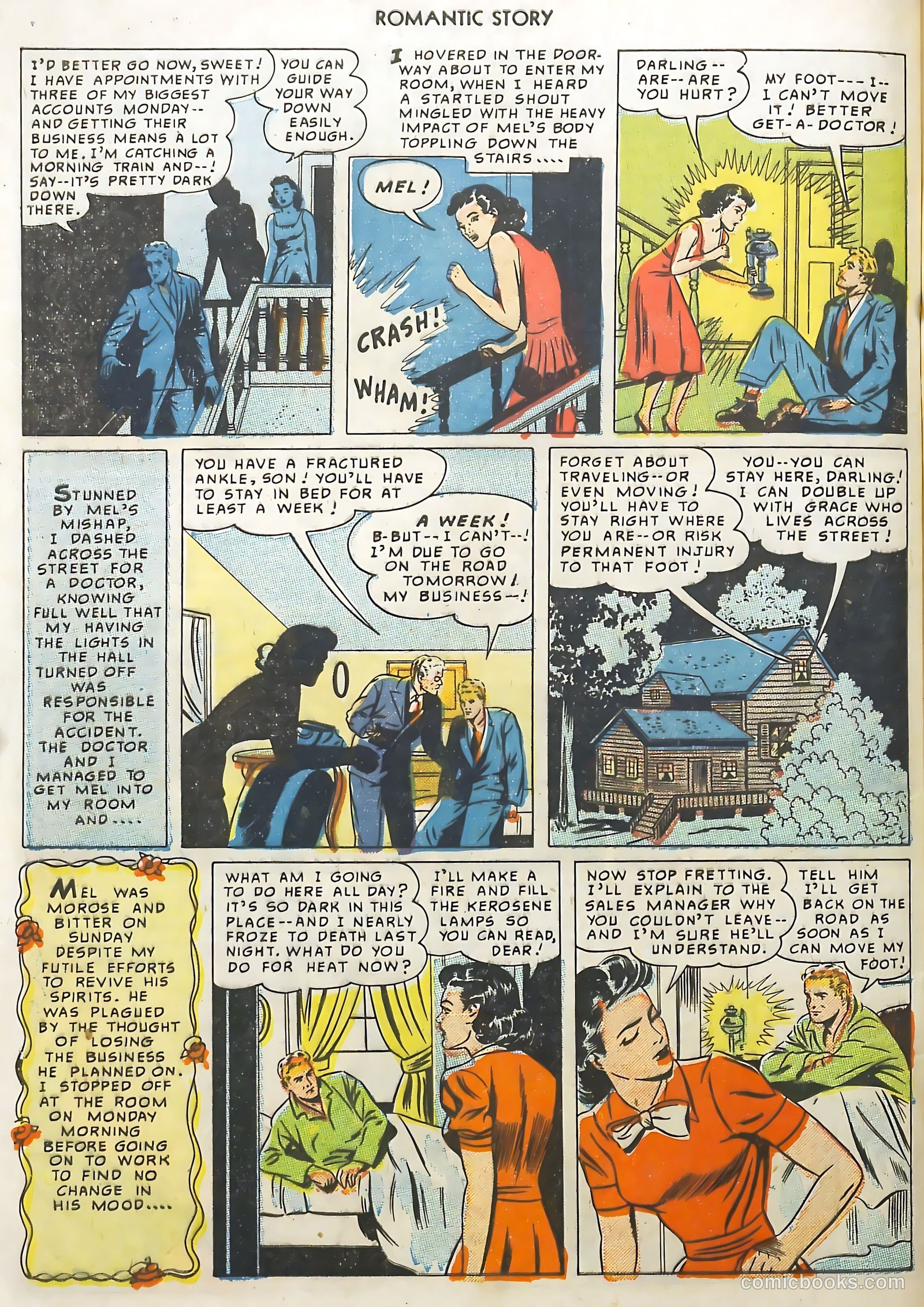 Romantic Story #3 (1950) — page 32 of 36
