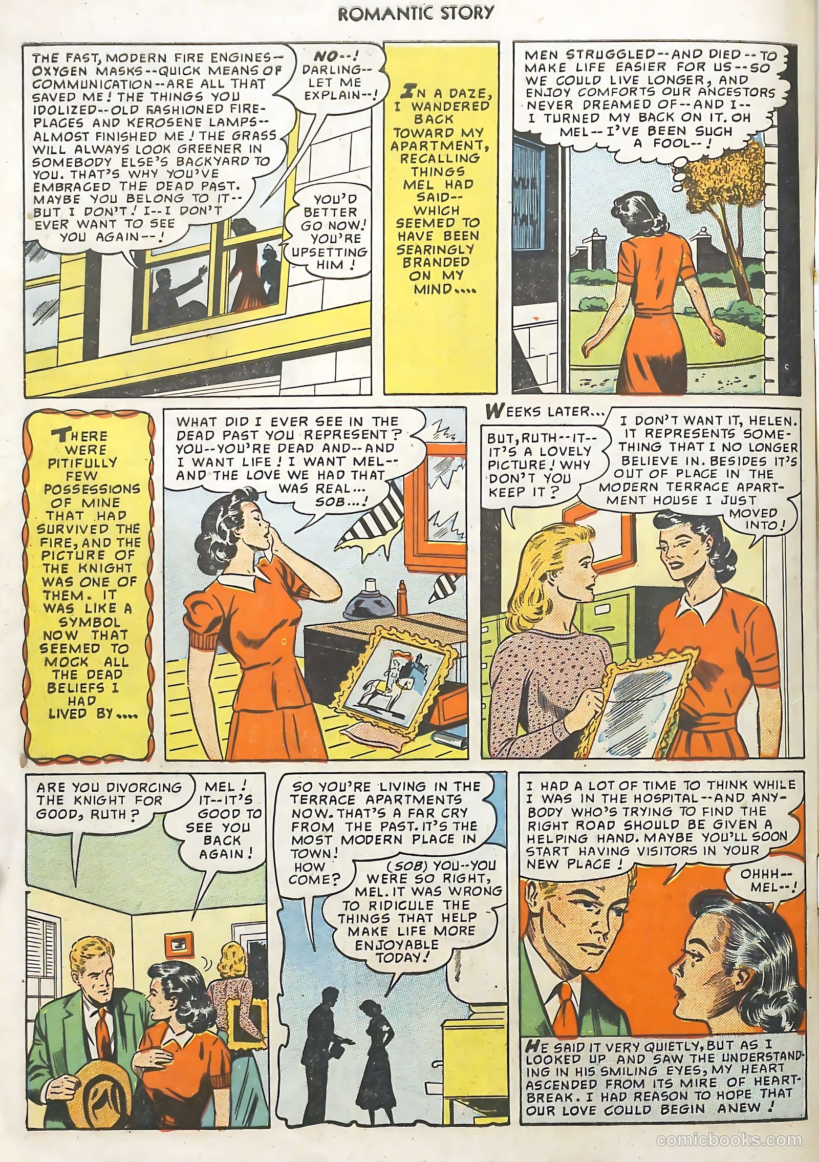 Romantic Story #3 (1950) — page 34 of 36