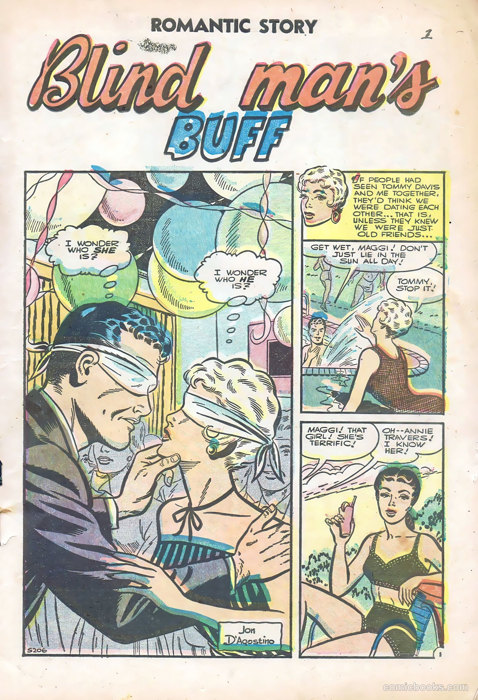 Romantic Story #30 (1956) — page 3 of 36