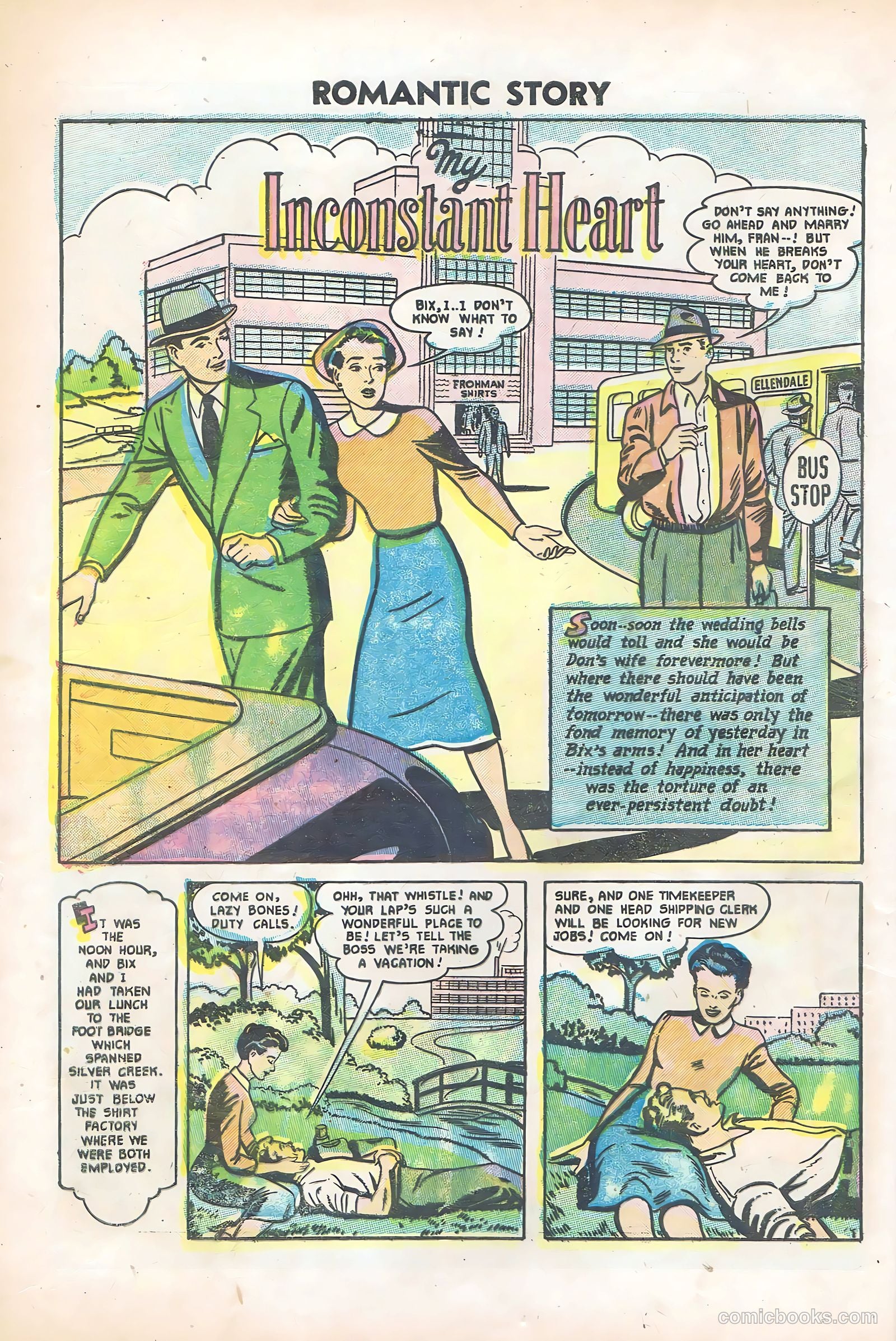 Romantic Story #30 (1956) — page 8 of 36