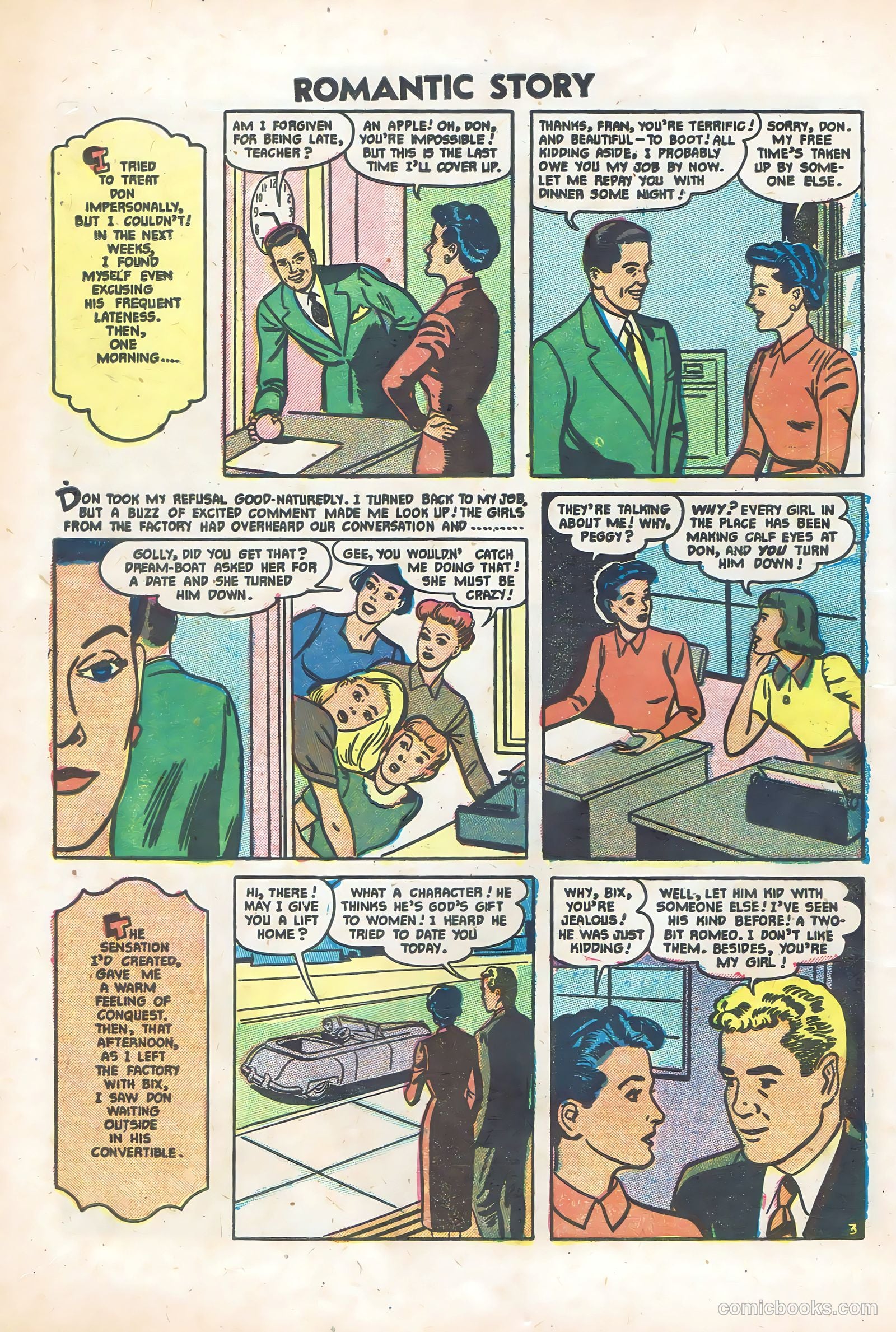 Romantic Story #30 (1956) — page 10 of 36