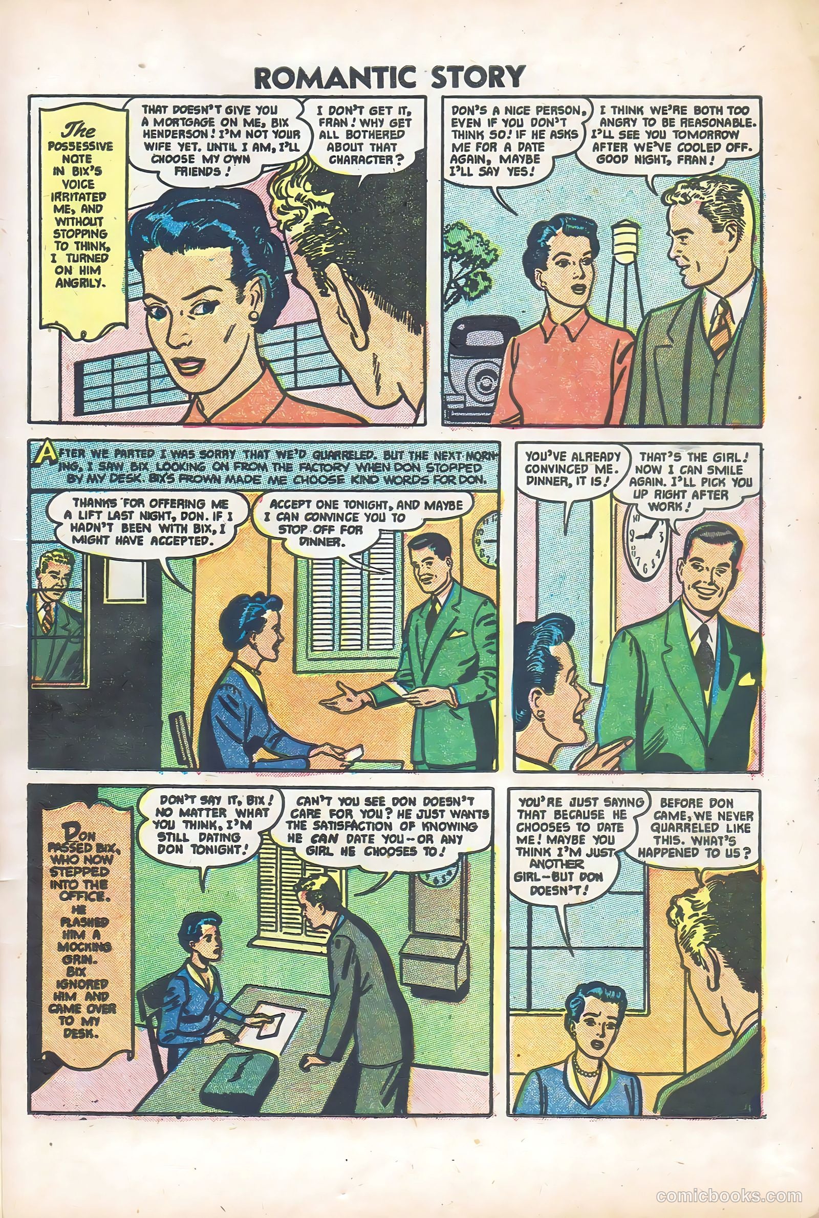 Romantic Story #30 (1956) — page 11 of 36
