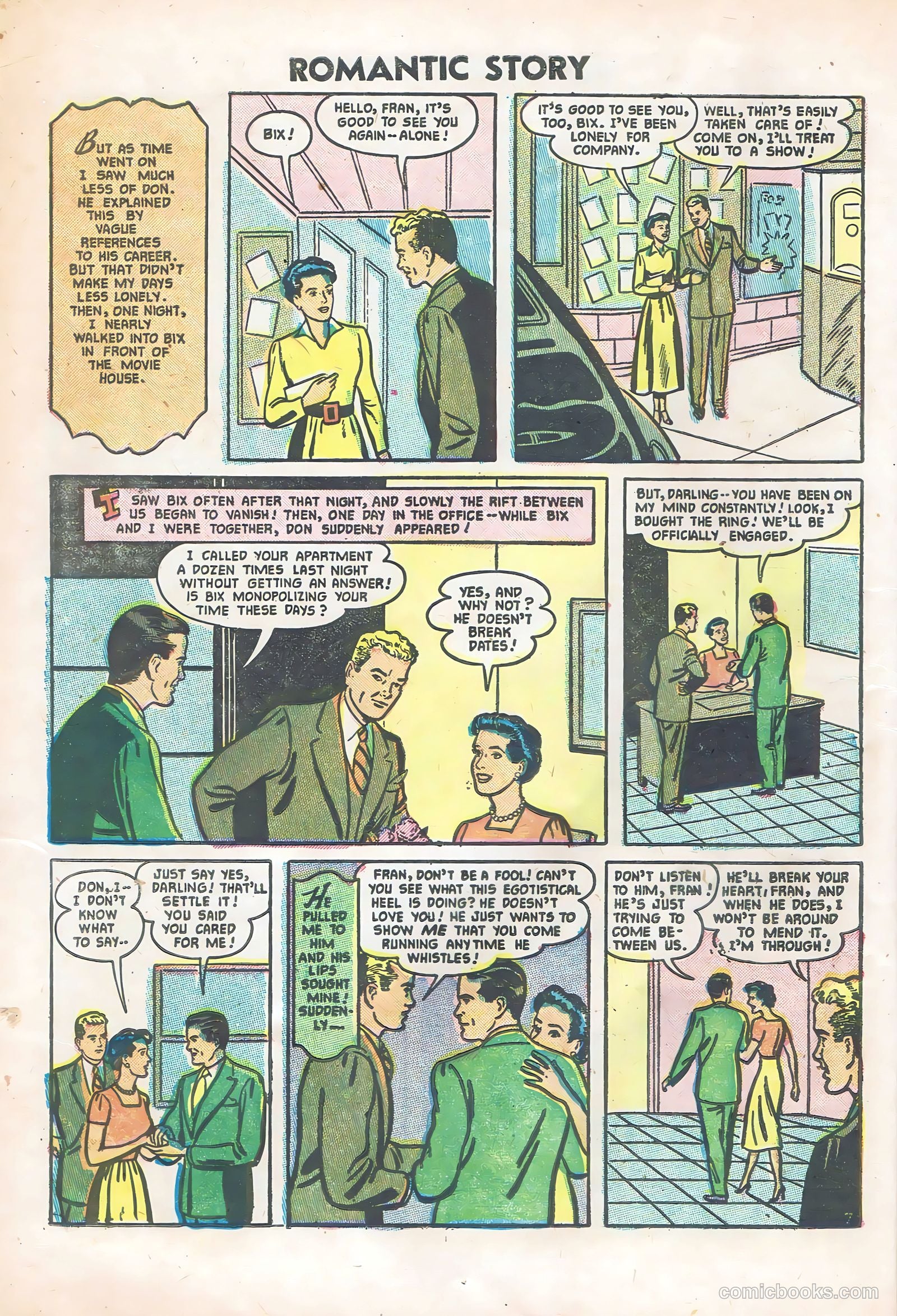 Romantic Story #30 (1956) — page 14 of 36