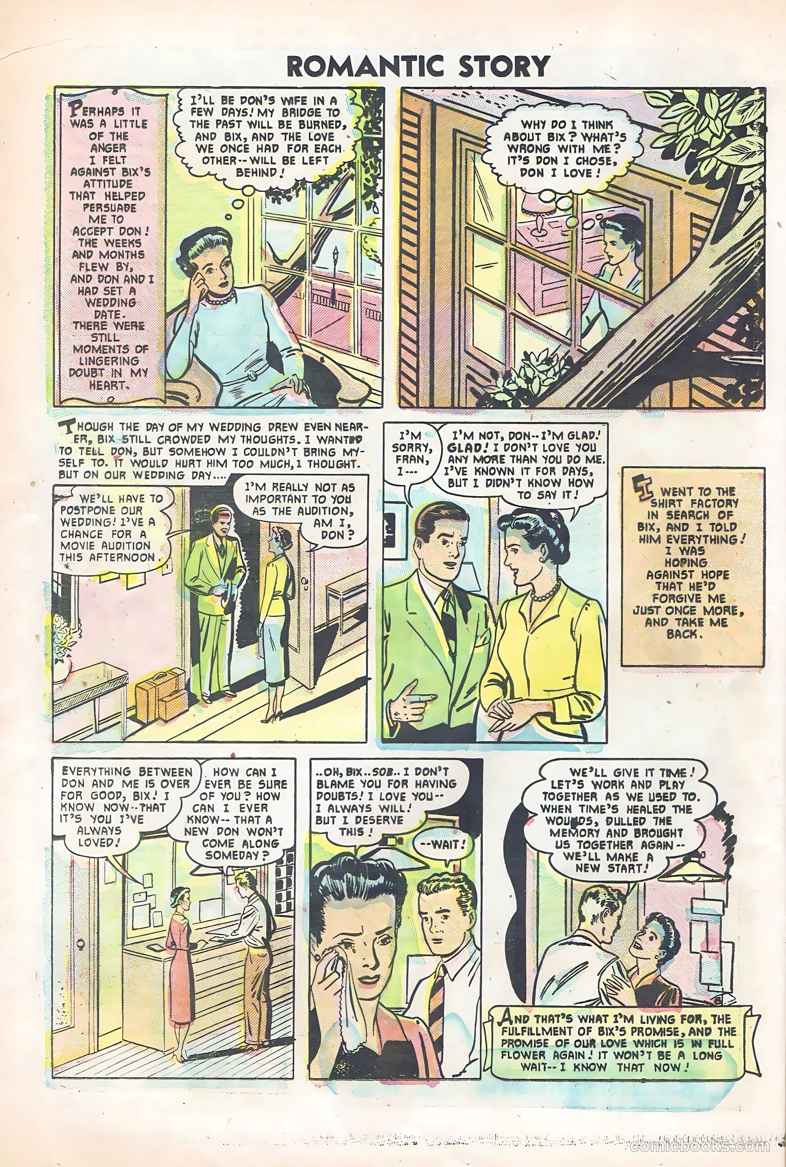 Romantic Story #30 (1956) — page 16 of 36