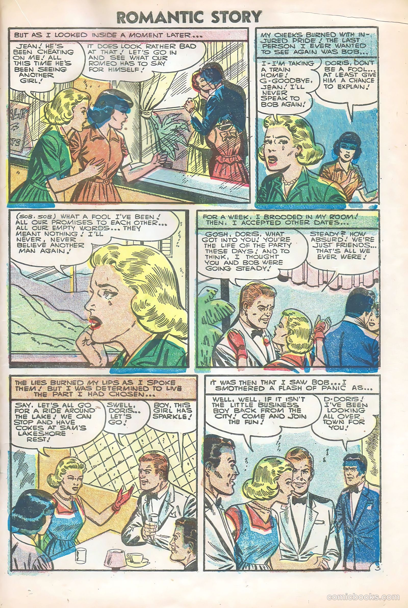 Romantic Story #30 (1956) — page 19 of 36