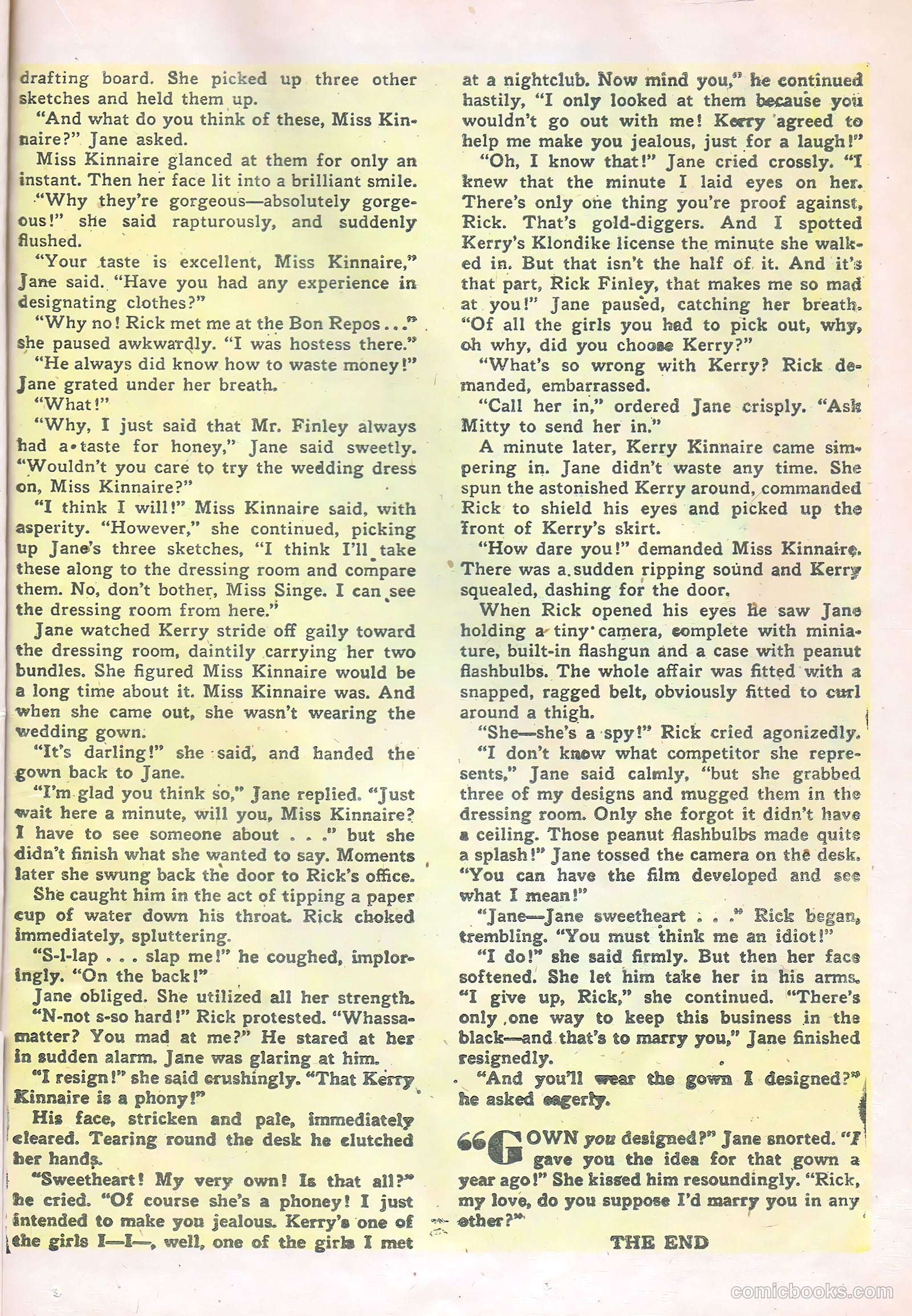 Romantic Story #30 (1956) — page 23 of 36