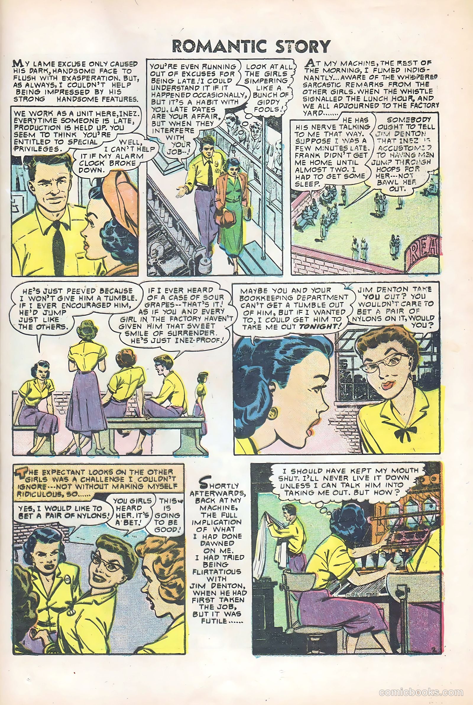 Romantic Story #30 (1956) — page 25 of 36
