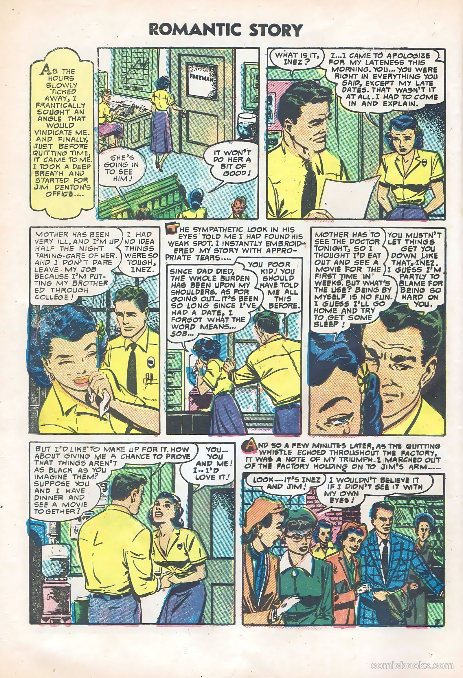 Romantic Story #30 (1956) — page 26 of 36