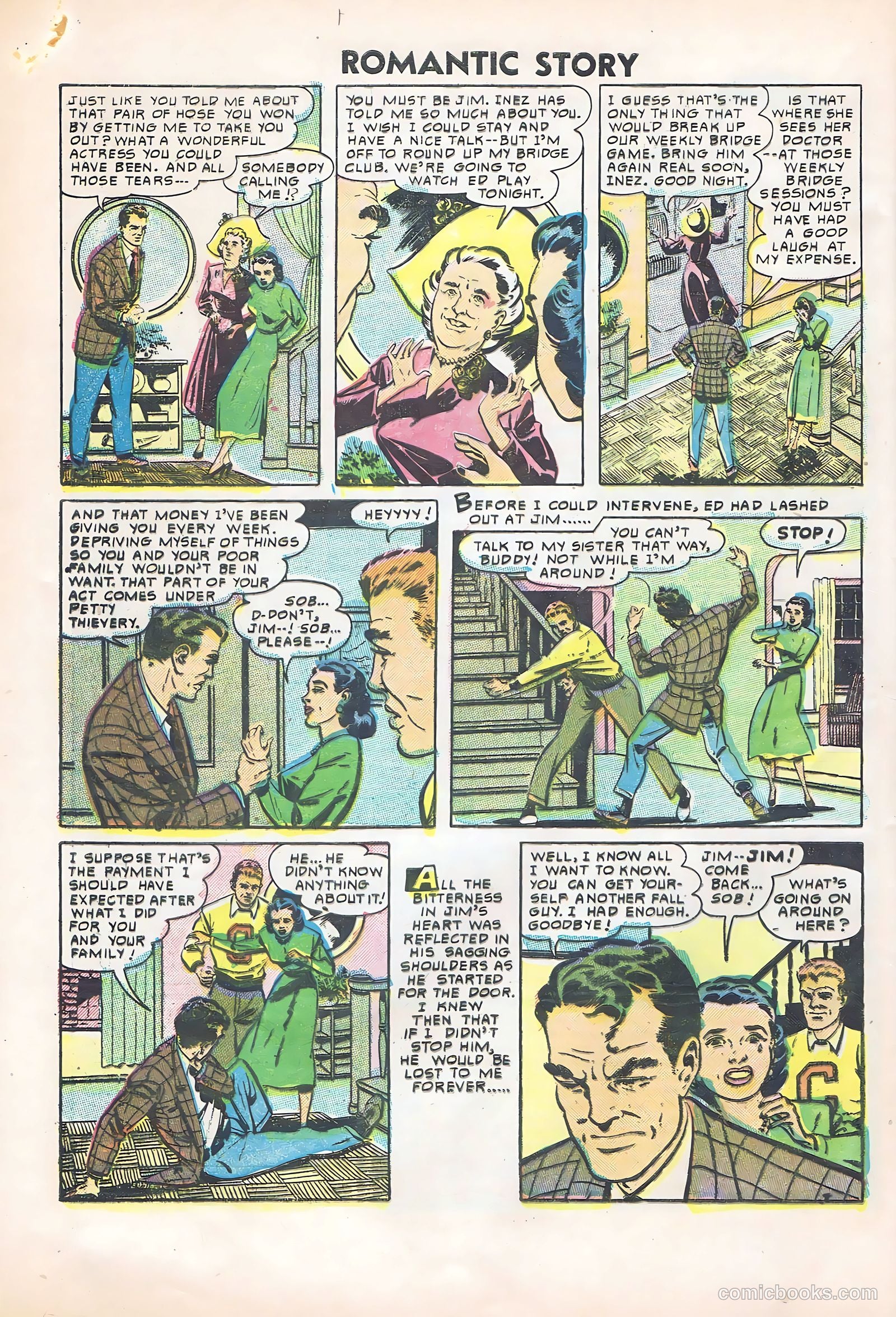 Romantic Story #30 (1956) — page 32 of 36