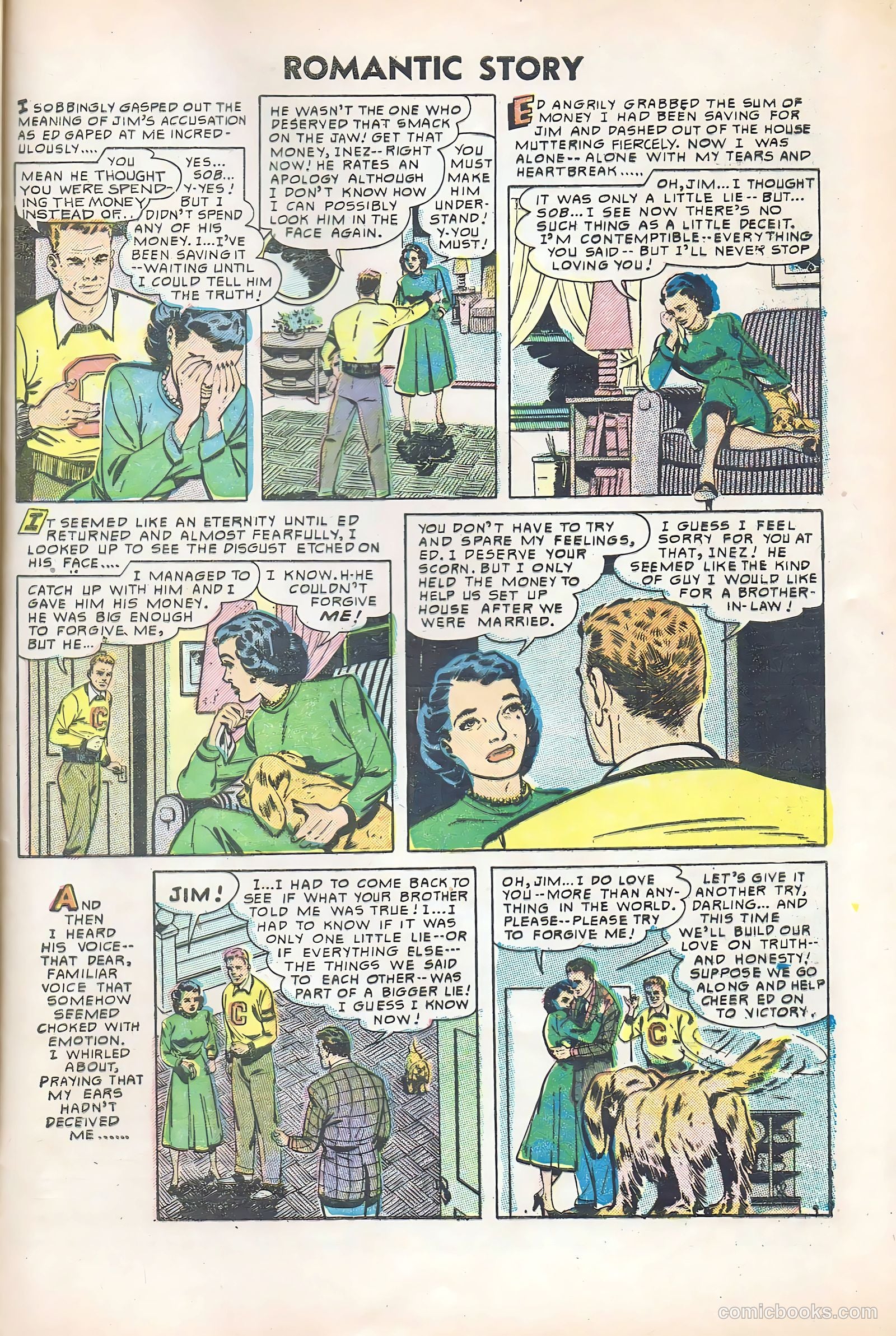 Romantic Story #30 (1956) — page 33 of 36