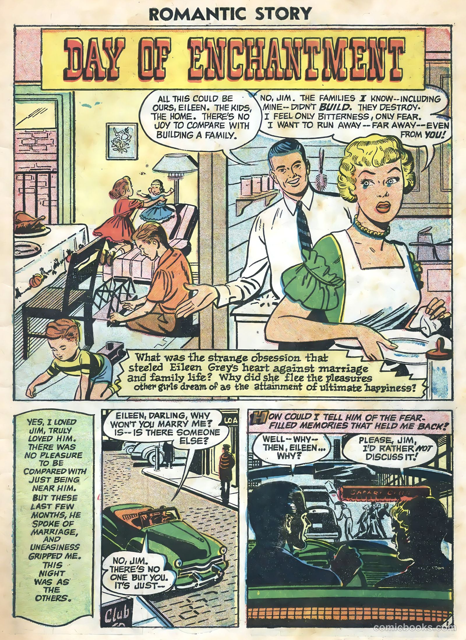 Romantic Story #31 (1956) — page 3 of 36